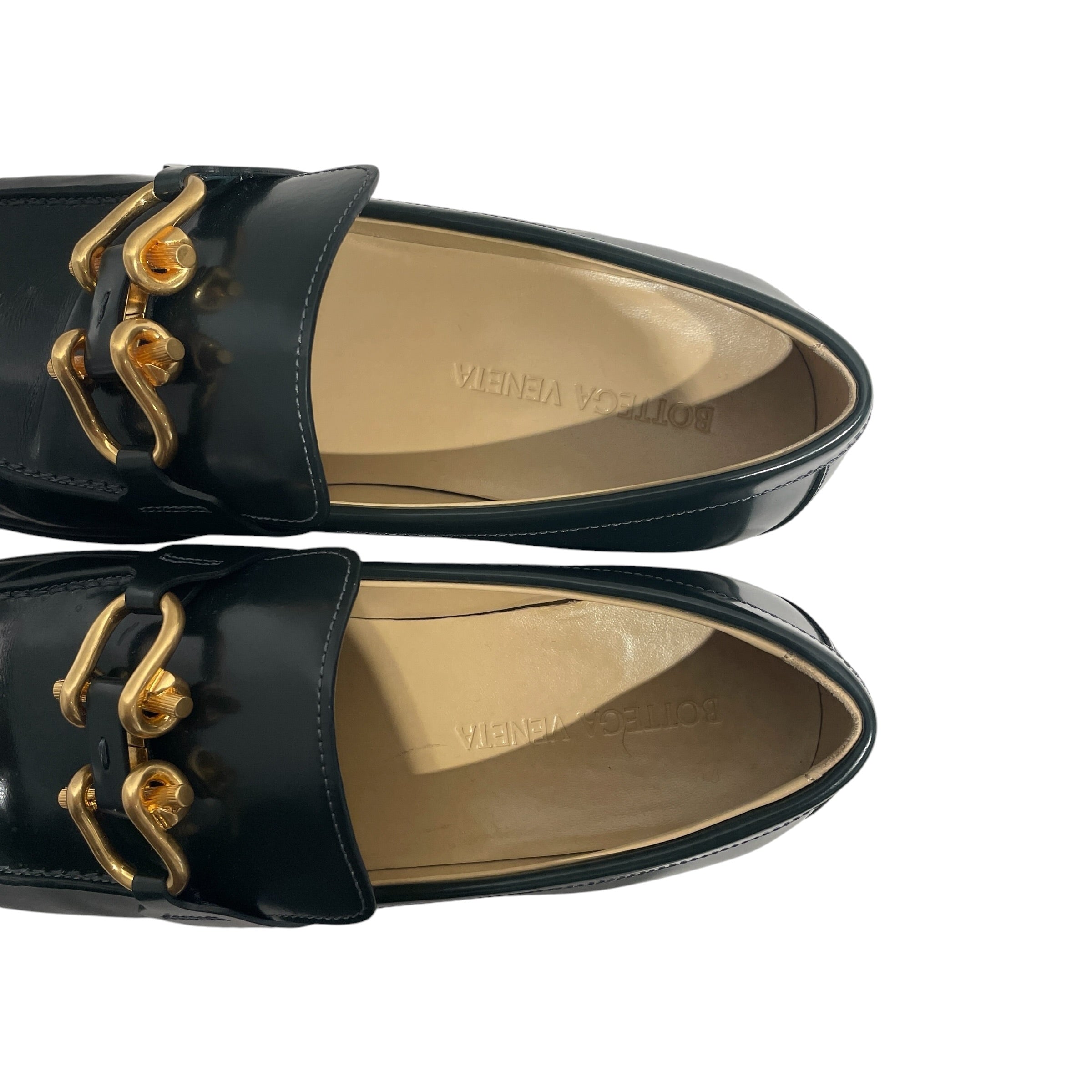BOTTEGA VENETA/Dress Shoes/EU 41.5/Leather/BLK/MONSIEUR view 4