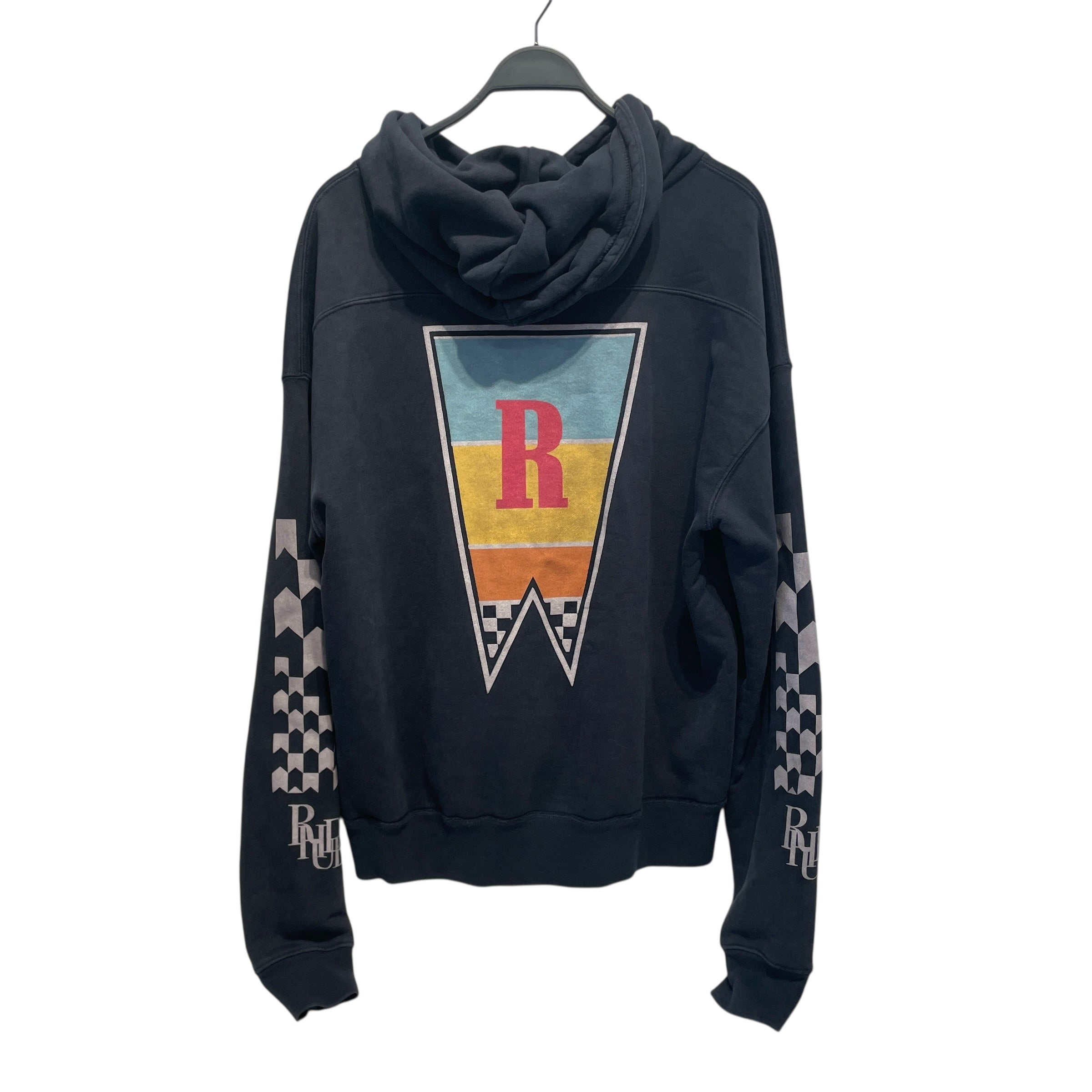 RHUDE/Hoodie/S/All Over Print/Cotton/GRY/ view 2