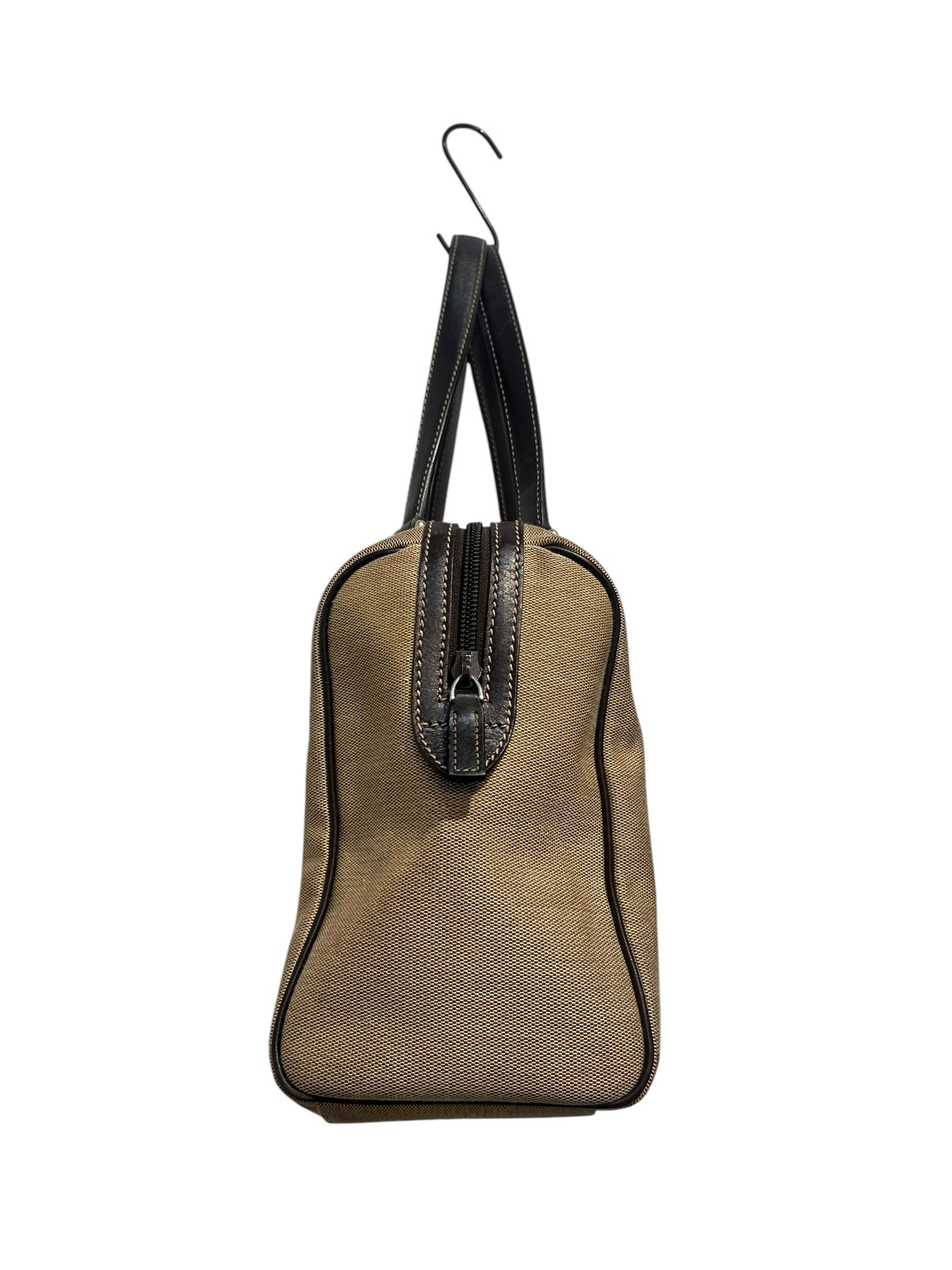 GUCCI/Hand Bag/Cotton/BEG/CANVAS TOTE BAG 257288 view 3