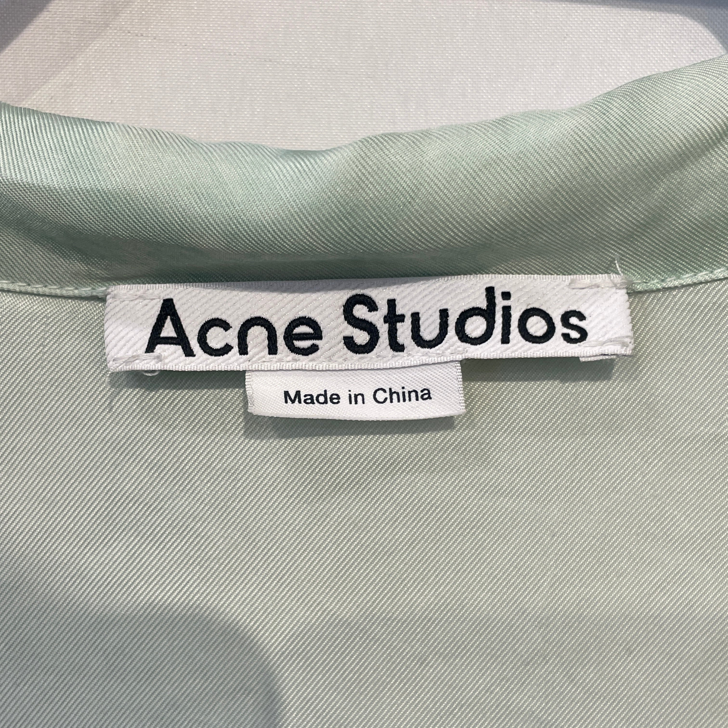 Acne Studios/Blouson/38/Cotton/GRN/ view 3