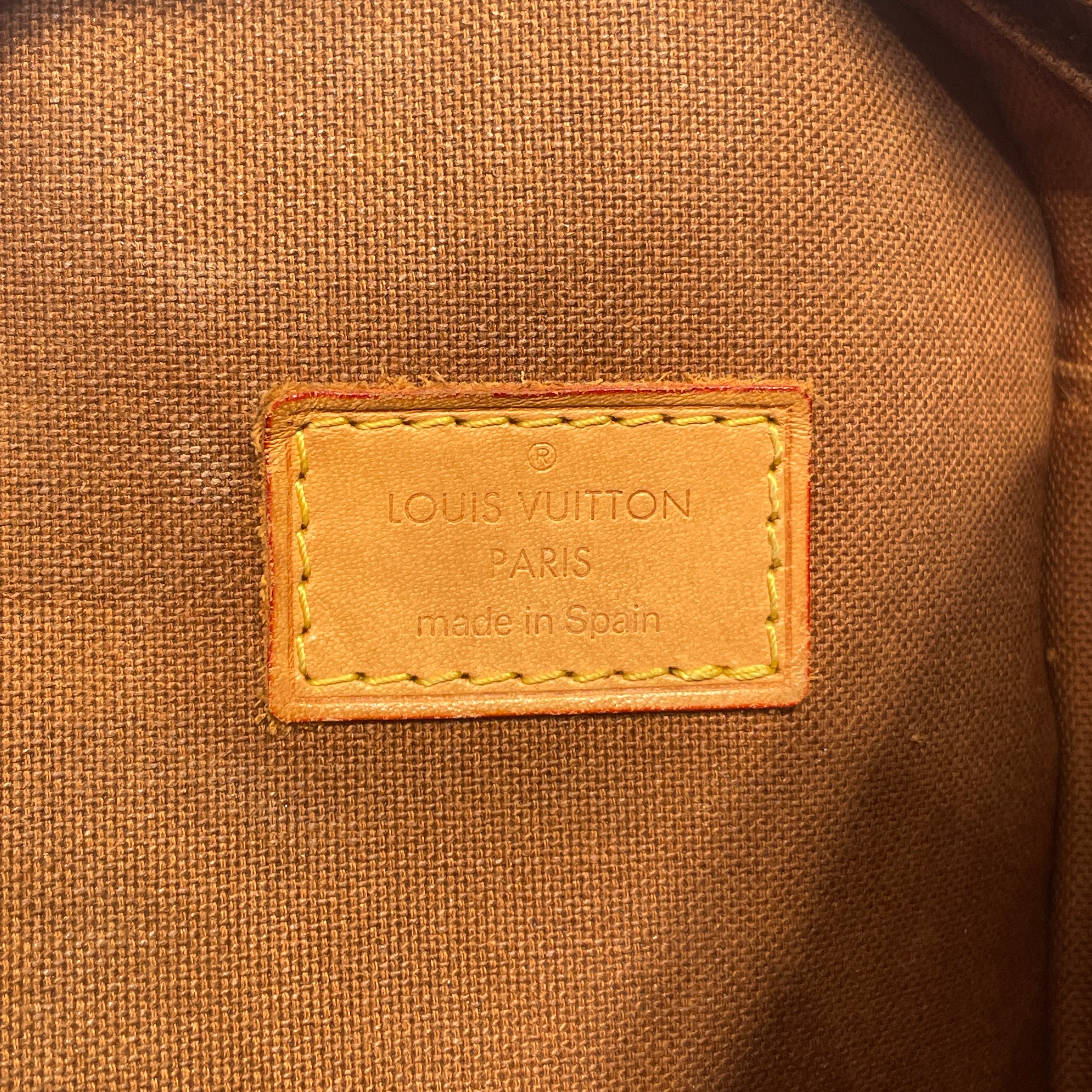 LOUIS VUITTON/Cross Body Bag/Monogram/Leather/BRW/pochette view 4