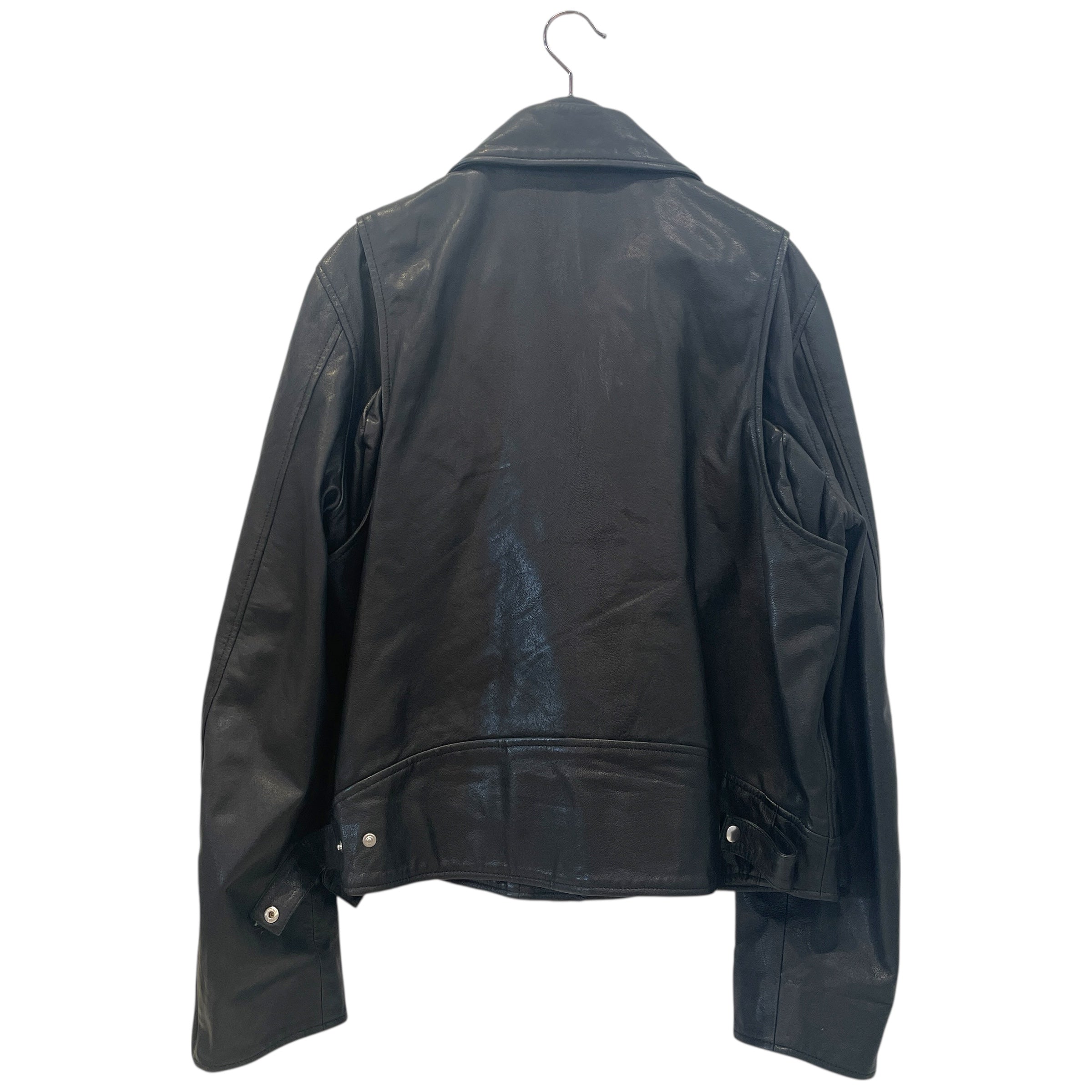 McQ Alexander McQueen/Leather Jkt/XL/Leather/BLK/ view 2
