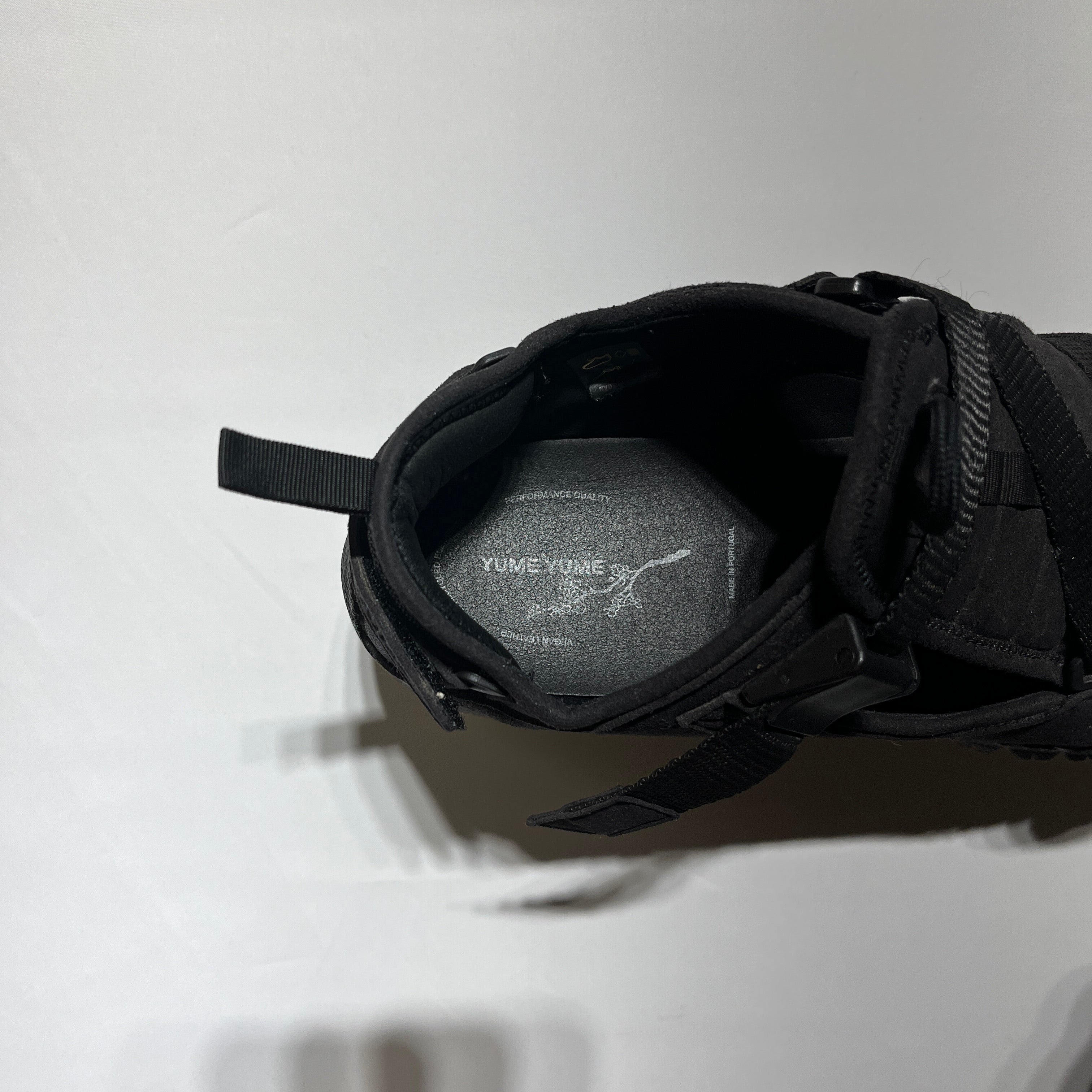 YUME YUME/Low-Sneakers/US 11/Nylon/BLK/Ssense Exclusive Hiking Boots view 3