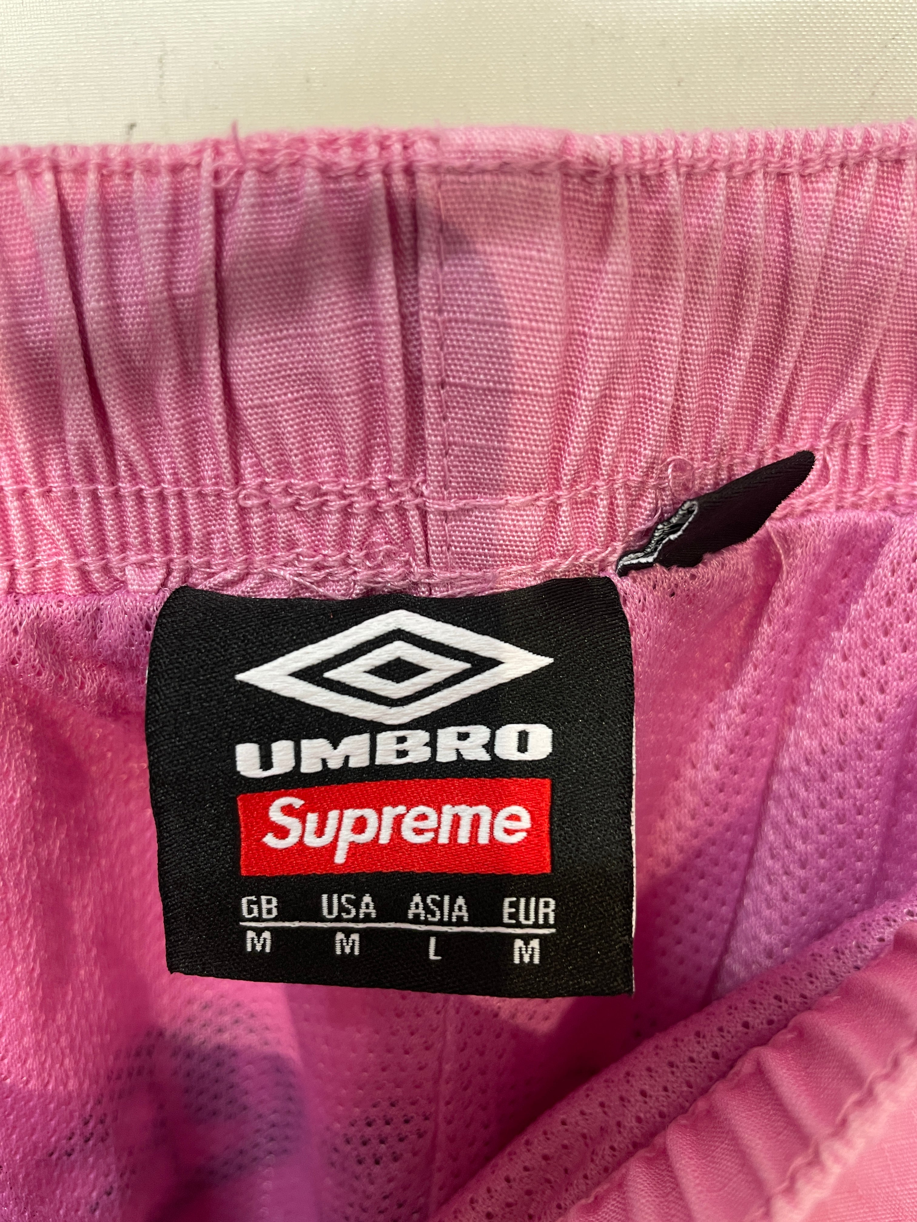 Supreme/Pants/M/Nylon/PNK/Graphic/Ripstop Track Pants view 3
