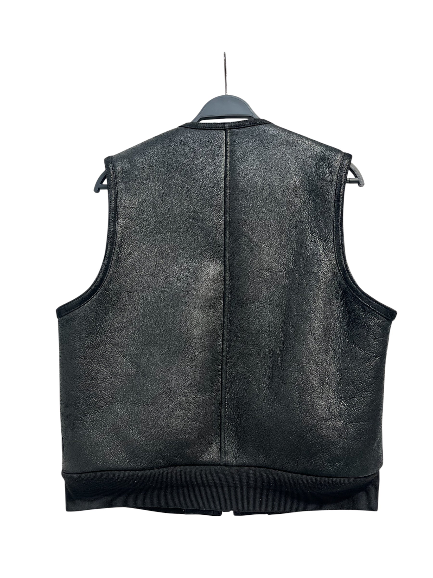 STUSSY/Vest/S/Sheepskin/BLK/SHEARLING VEST view 2
