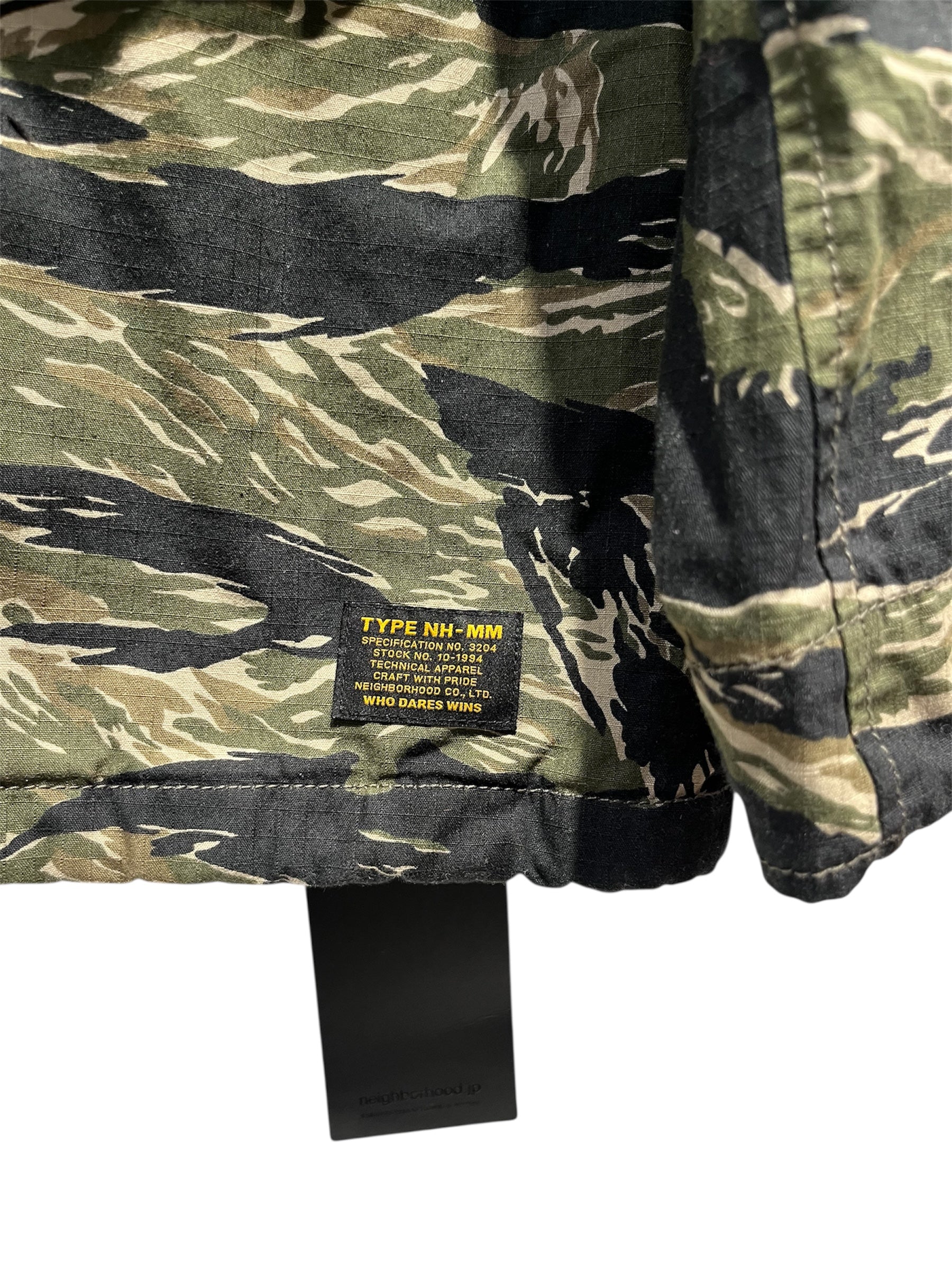 NEIGHBORHOOD/Mod Parka/XL/Cotton/GRN/Single Breasted/Camouflage/NH-MM view 3
