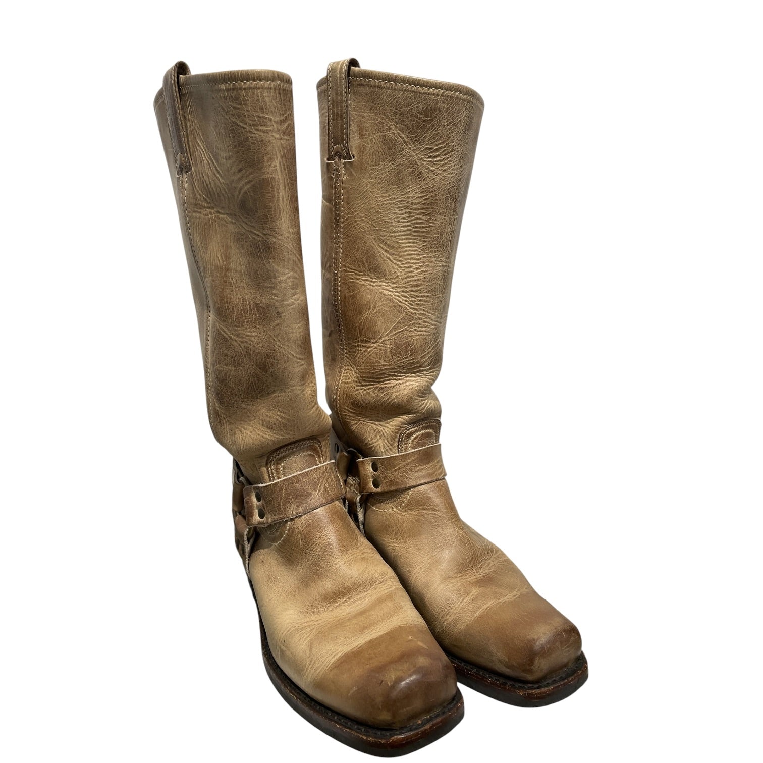 FRYE/Boots/US 11/Leather/CML/BRASS HARDWARE view 1