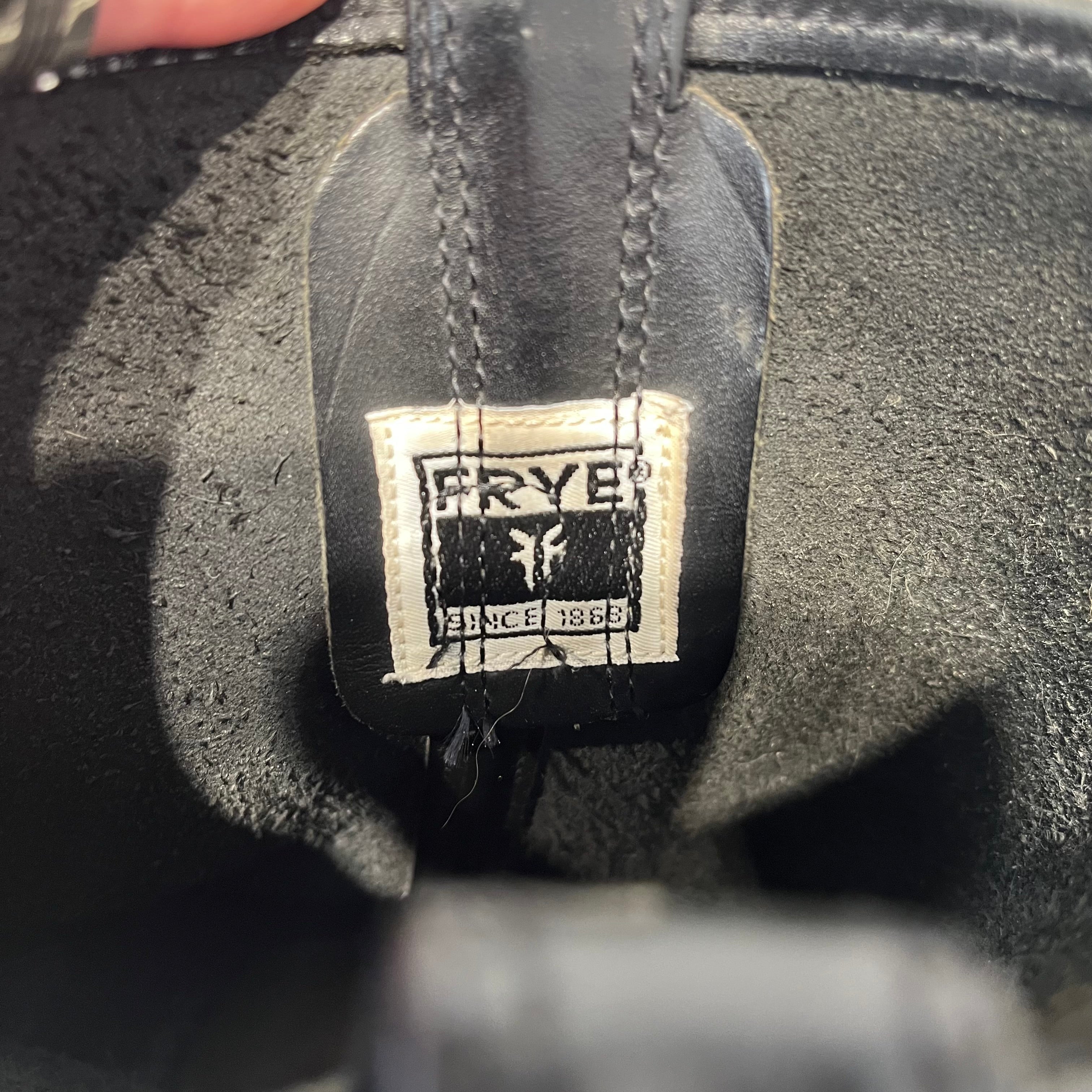 FRYE/Biker Boots/US 8/Leather/BLK/12R HARNESS BOOT view 4