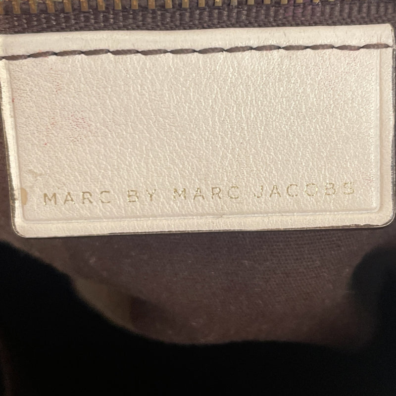 MARC BY MARC JACOBS/Cross Body Bag/Leather/CRM/luna bucket bag