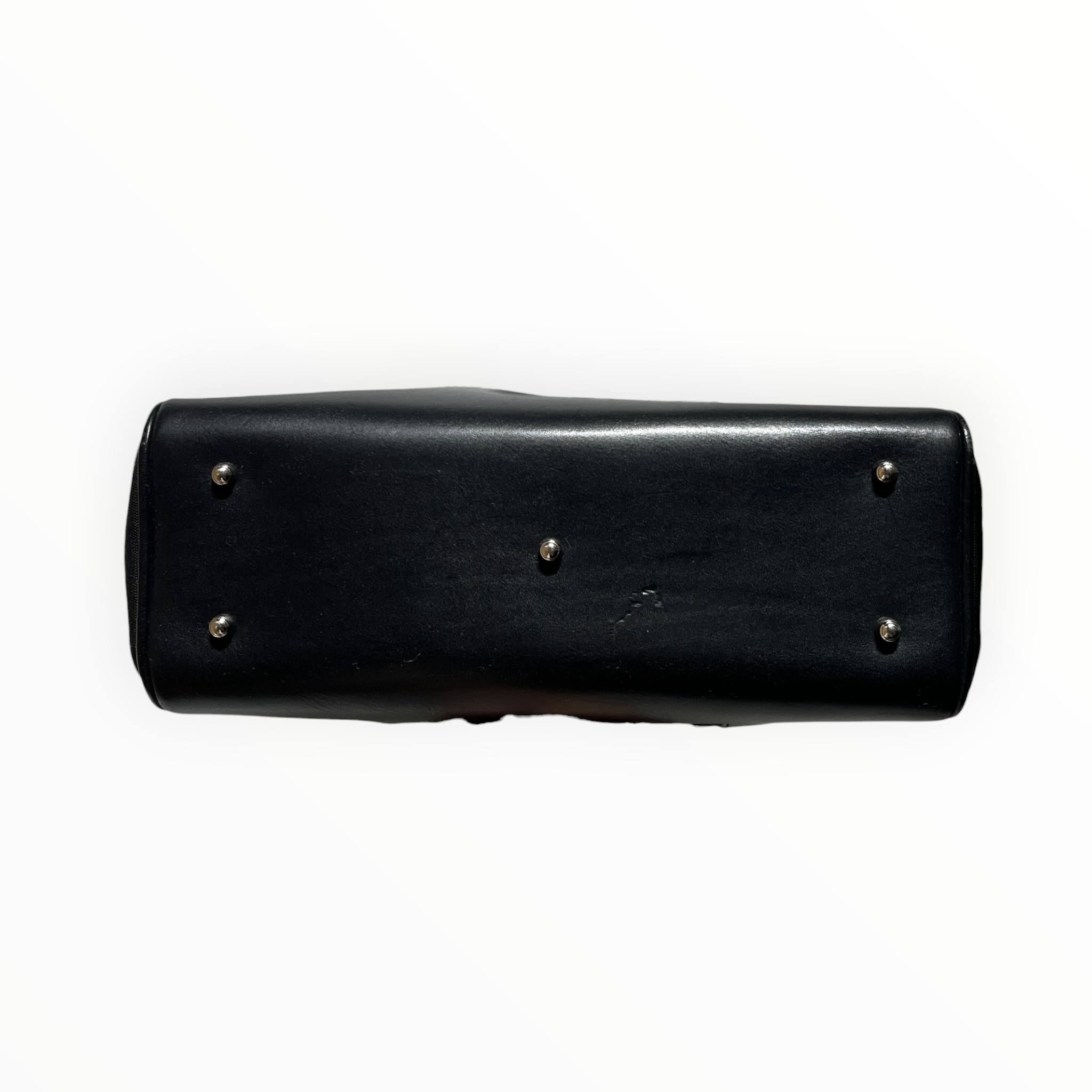 GUCCI/Tote Bag/Cotton/BLK/TOTE W/ SILVER HARDWARE view 3