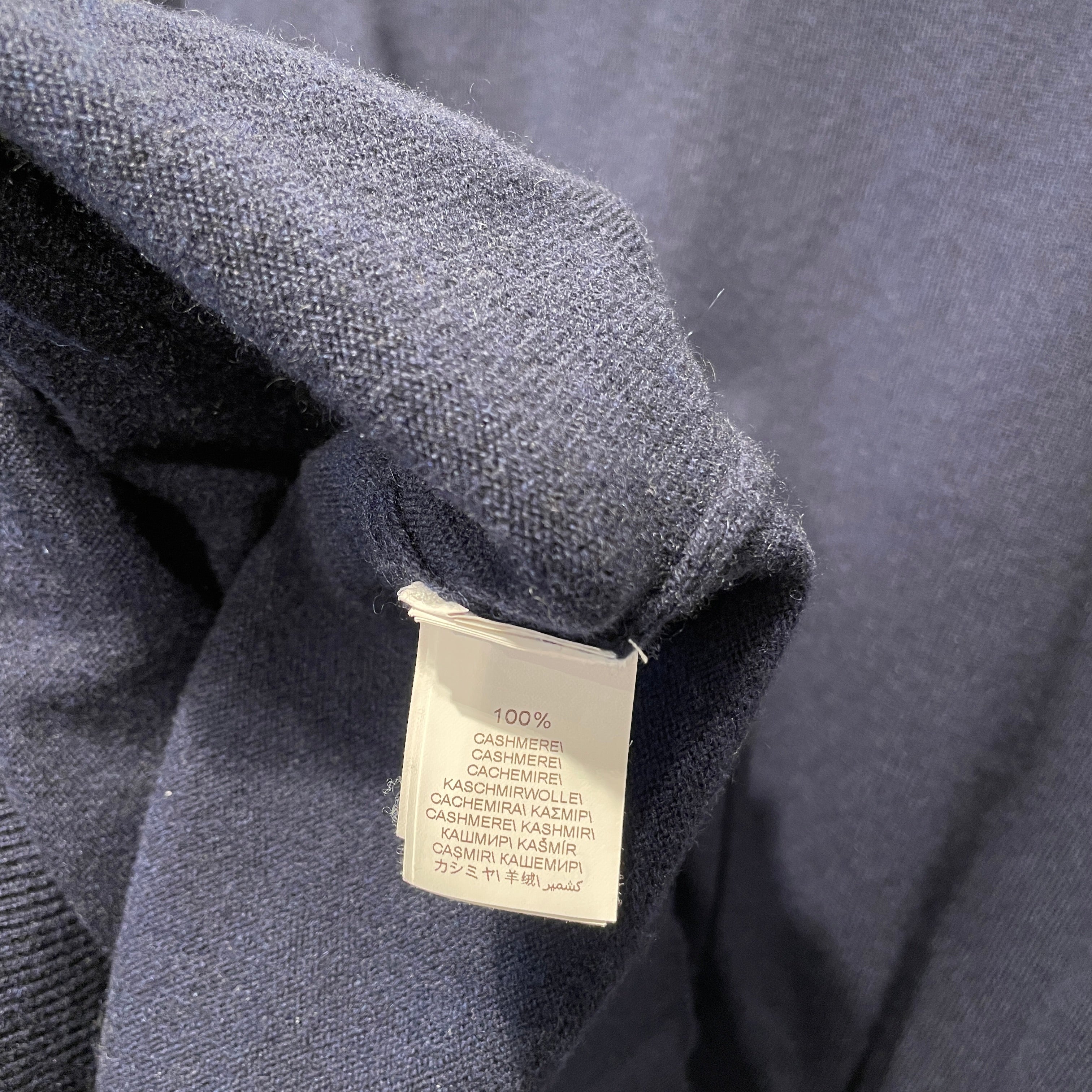 BRUNELLO CUCINELLI/Sweater/56/Cashmere/NVY/ view 4