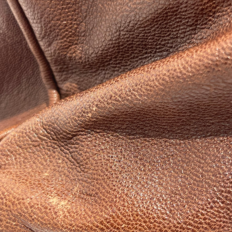 YVES SAINT LAURENT/Hand Bag/Leather/BRW/