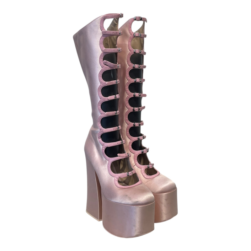 Heaven By Marc Jacobs/Boots/US 8/PNK/SATIN KIKI