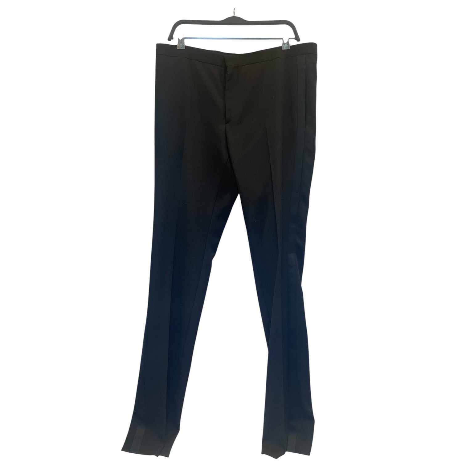 SAINT LAURENT/Pants/52/Cotton/BLK/silver bracelet on tag view 1