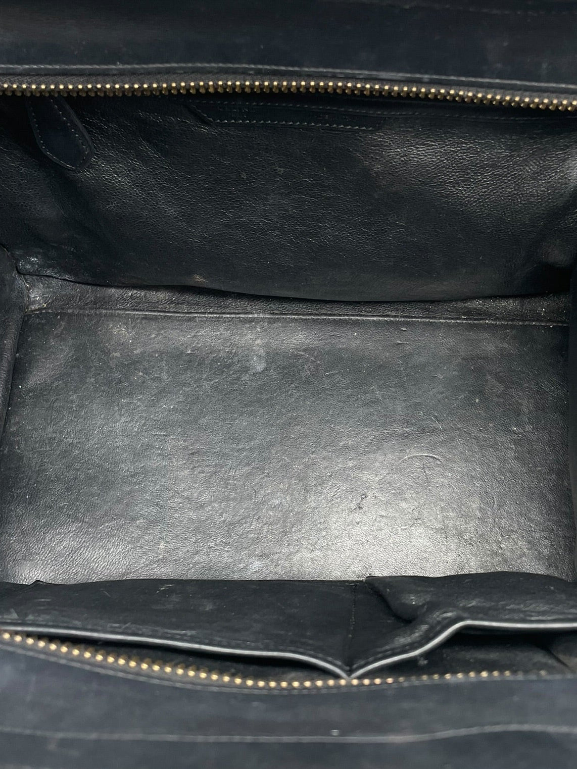 CELINE/Hand Bag/KHK/TRICOLOR FELT SATCHEL P-GA-013 view 7