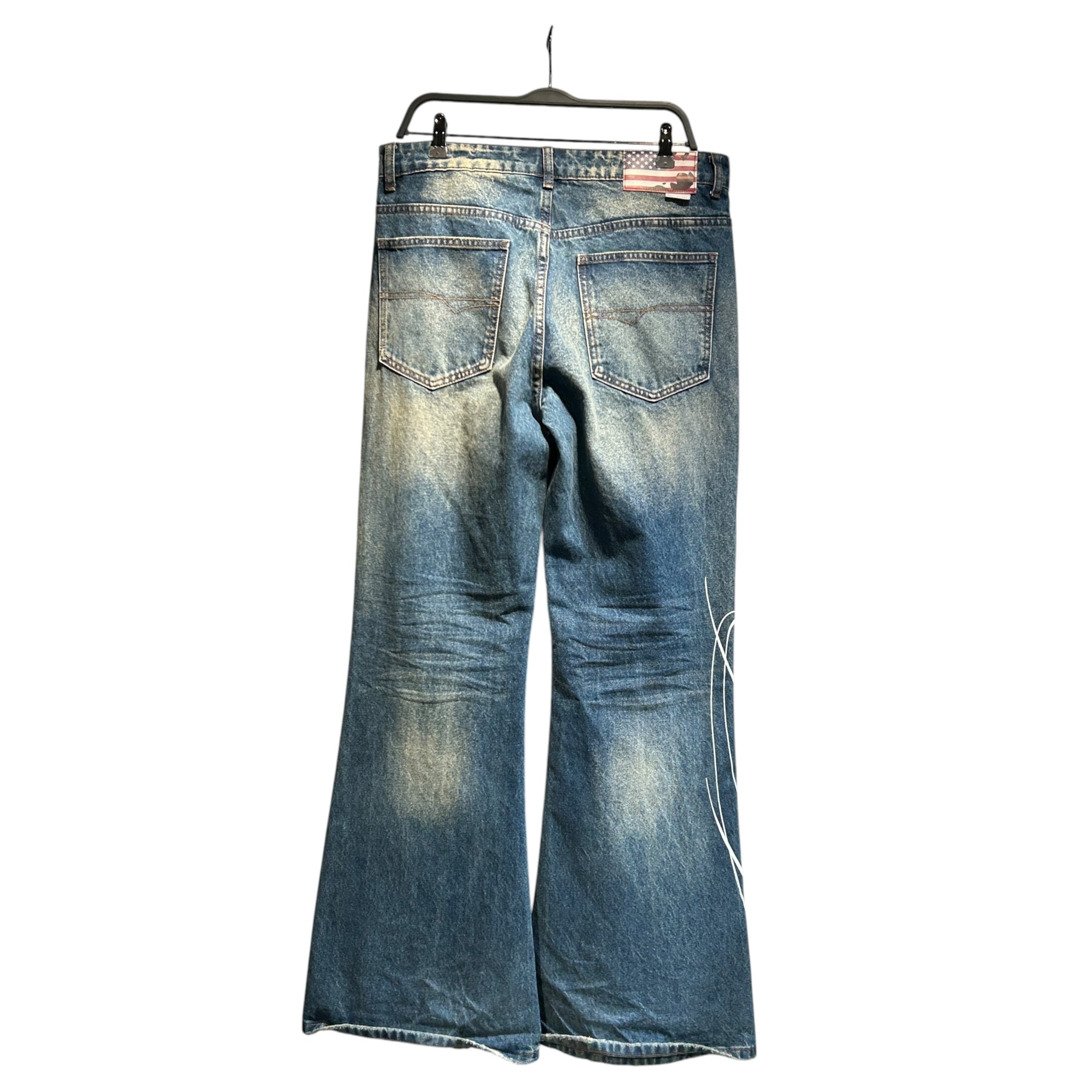 Raspberry Hills/Bootcut Pants/M/Denim/BLU/miley cyrus jeans view 2