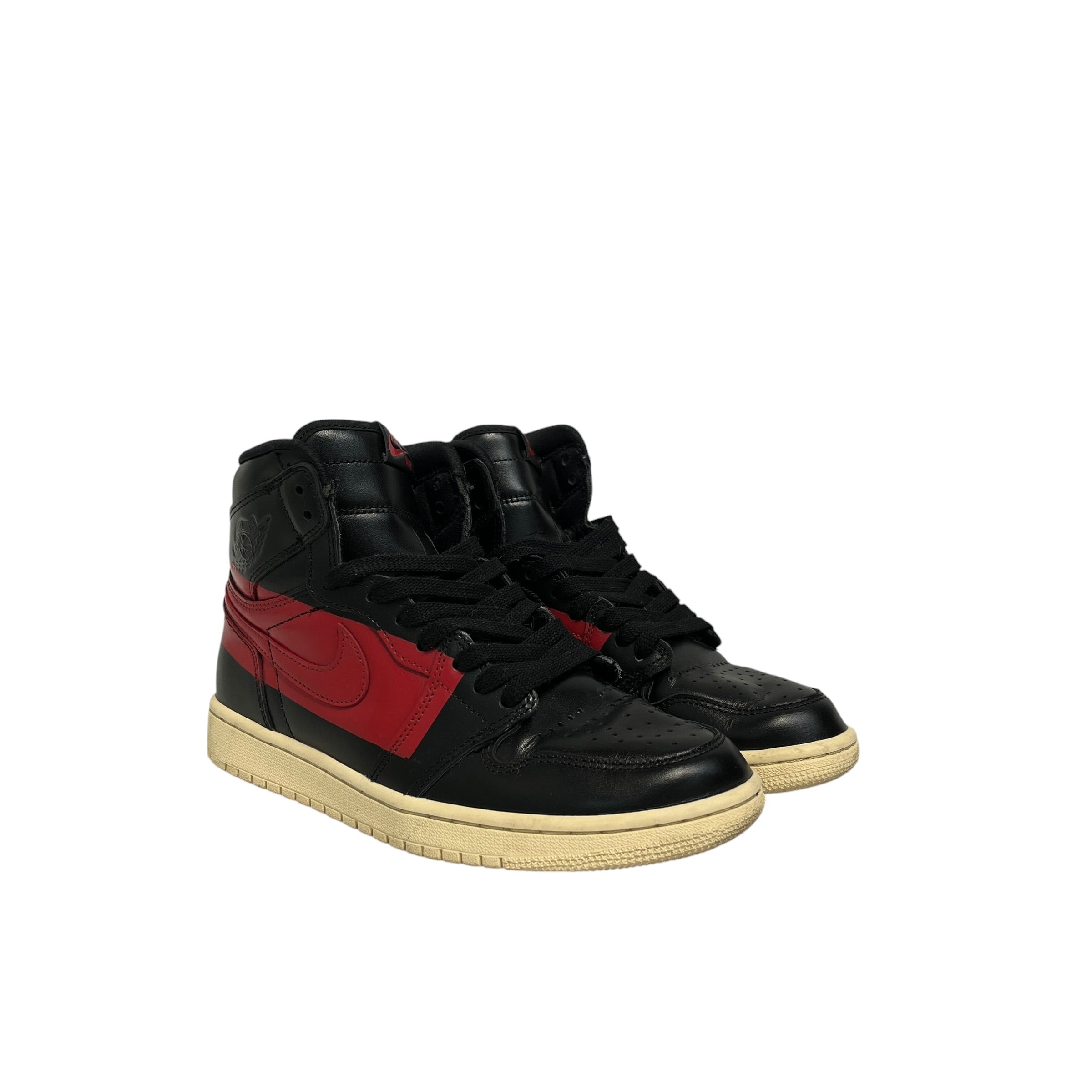 JORDAN BRAND/Hi-Sneakers/US 7/Leather/BLK/jordan 1 defiant view 1