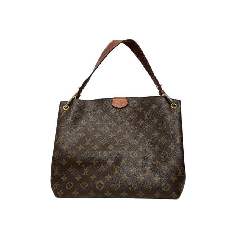 LOUIS VUITTON/Hand Bag/OS/Monogram/Leather/BRW/Graceful PM Monogram