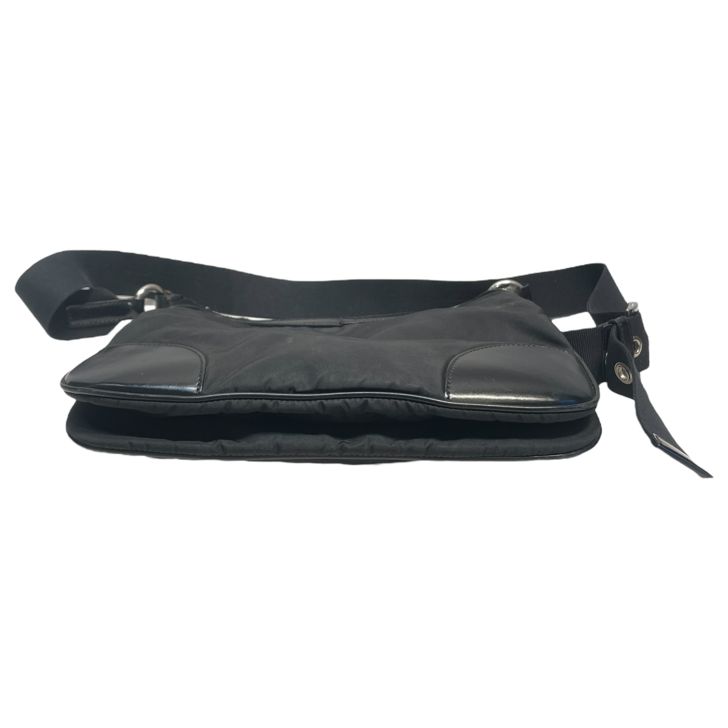 PRADA/Bag/Nylon/BLK/NYLON/ LEATHER view 4