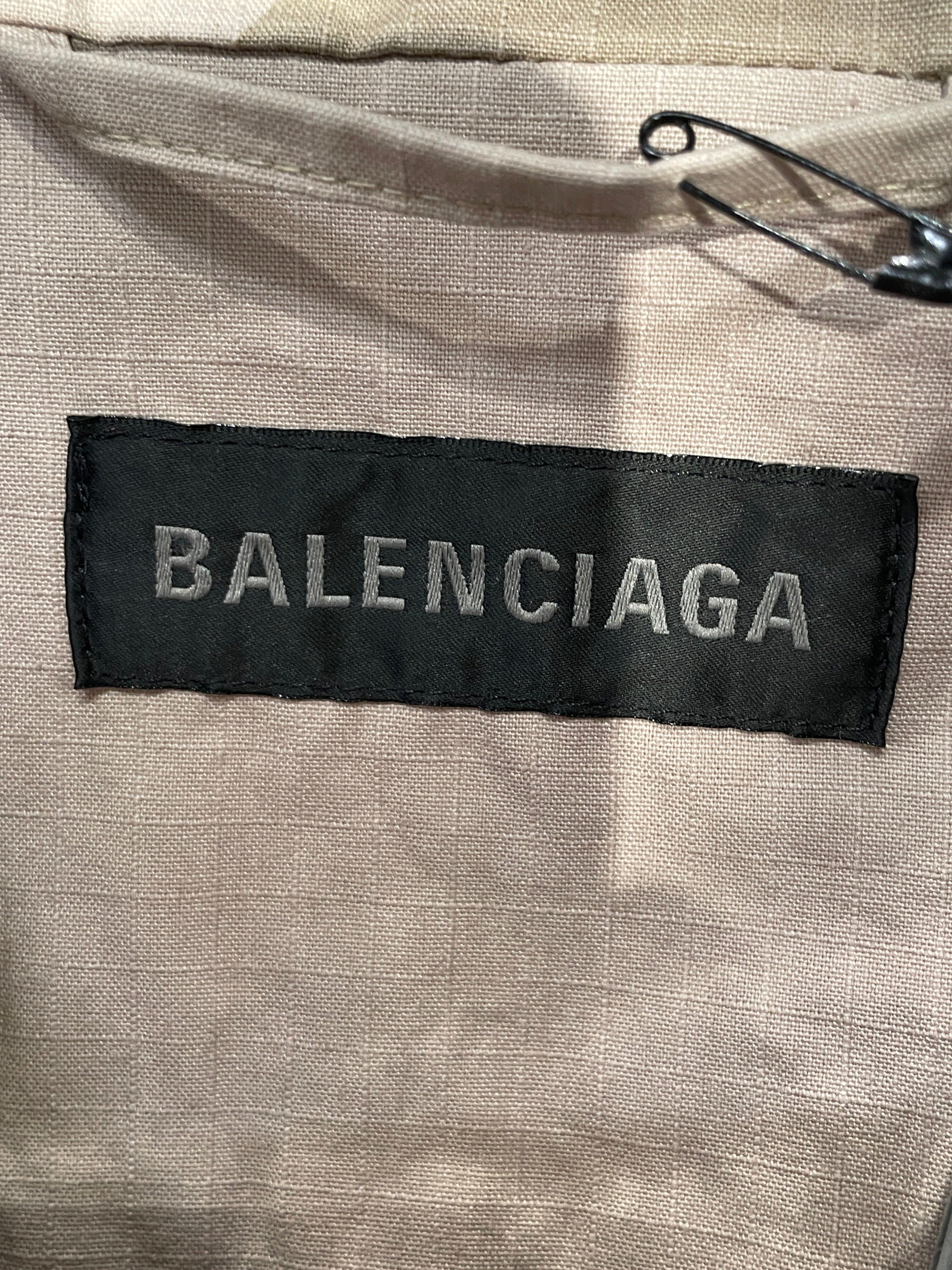 BALENCIAGA/Jacket/41/Cotton/CML/Camouflage/camo ripstop jacket view 4