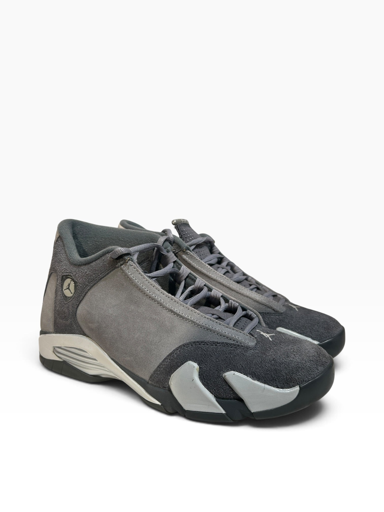 NIKE/Hi-Sneakers/US 9/GRY/AIR JORDAN 14 RETRO FLINT GREY view 1