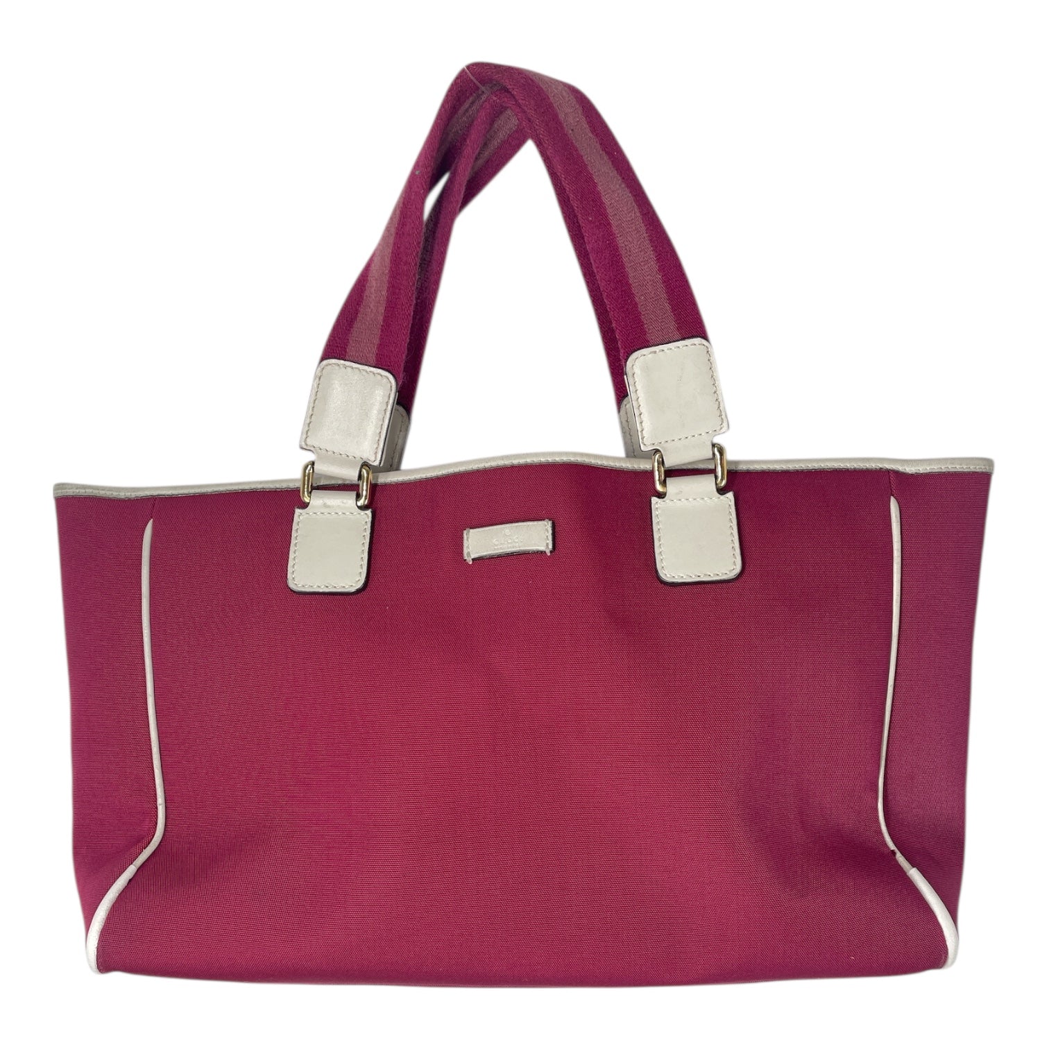 GUCCI/Cross Body Bag/M/Border/Cotton/MLT/toast canap cingihale pnk/crm view 1