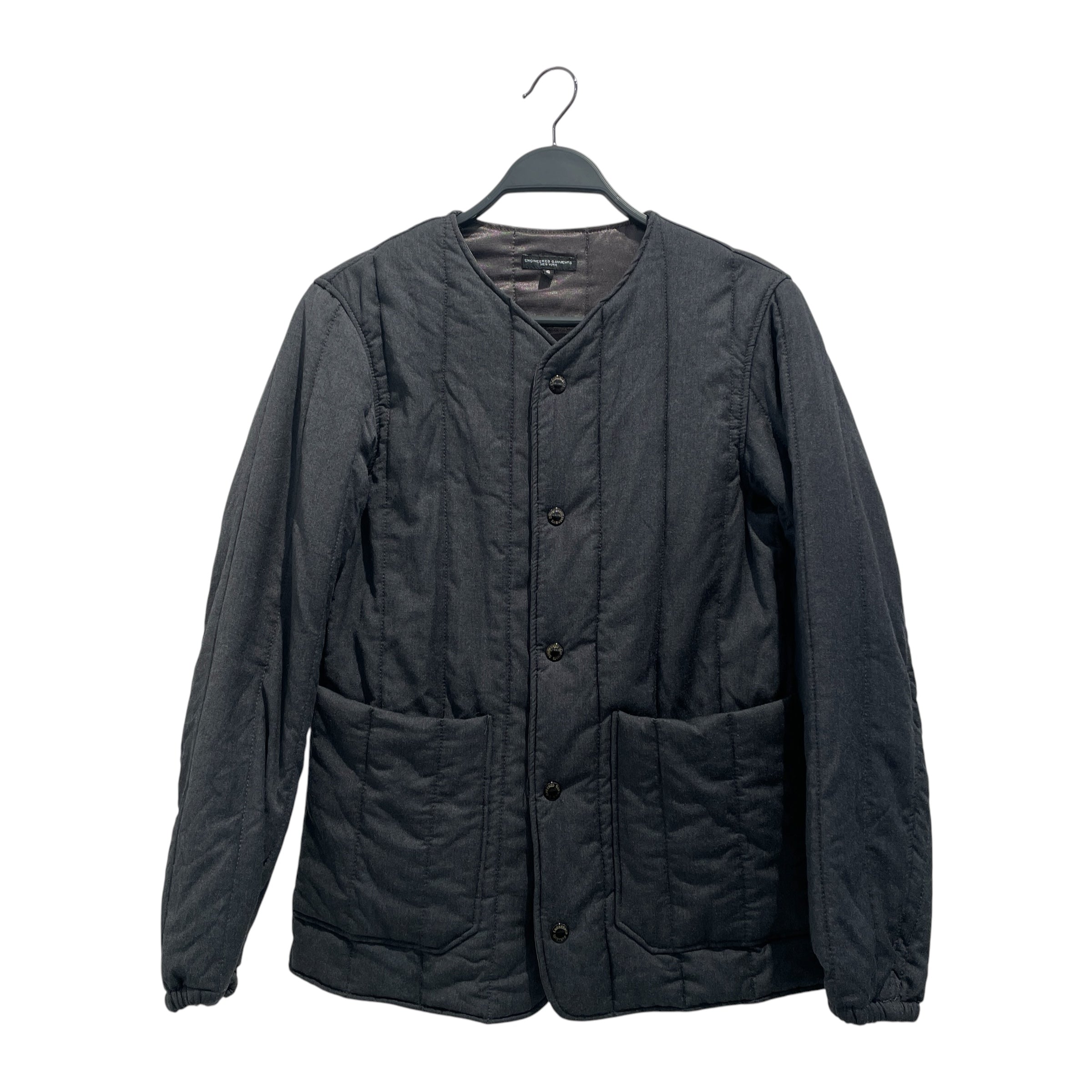 Engineered Garments/Quilted Jkt/S/Wool/GRY/ view 1