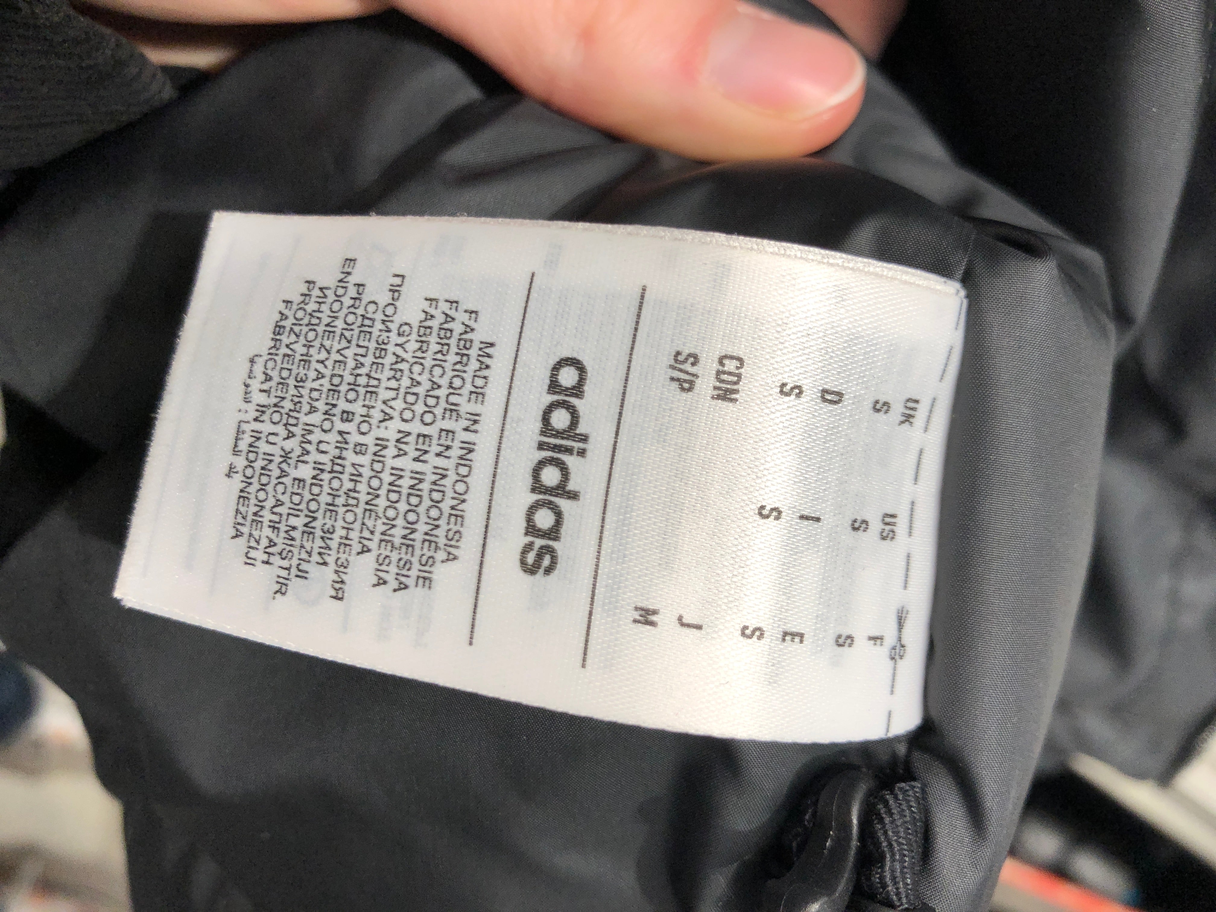 FEAR OF GOD/adidas/Jacket/S/BLK/CROPPED PUFFER FOG ATHLETICS view 4
