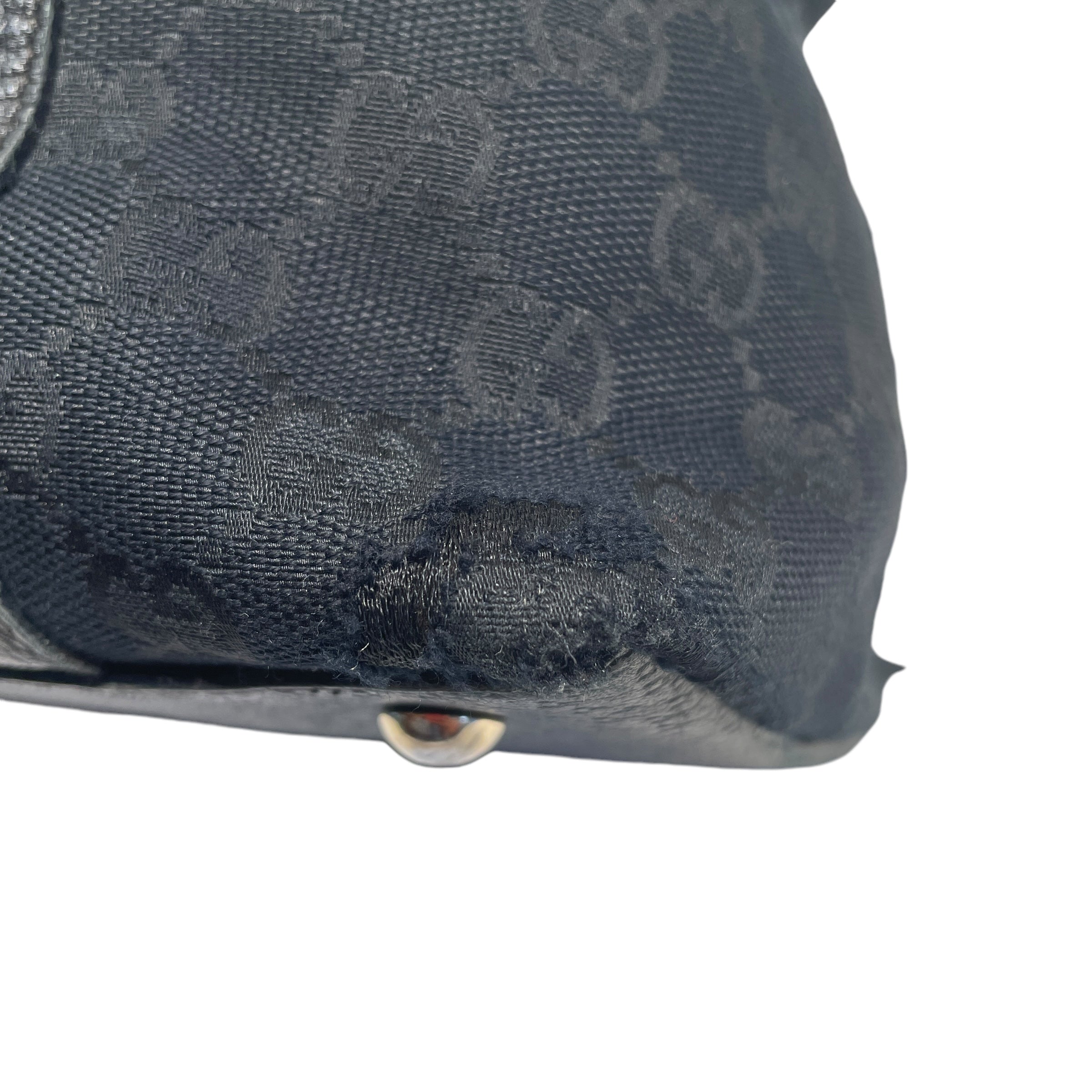 GUCCI/Hand Bag/Monogram/BLK/Canvas Abbey view 7