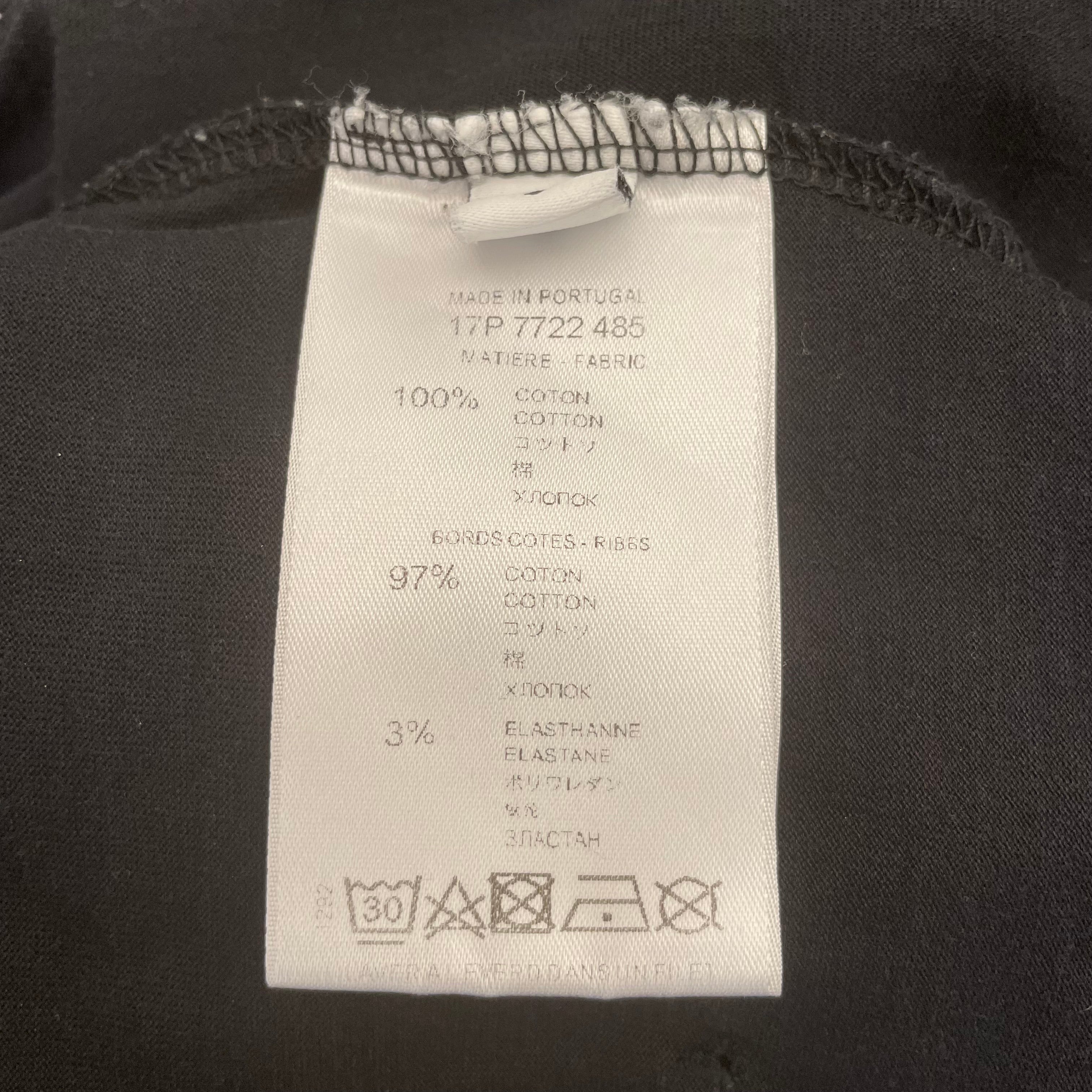 GIVENCHY/T-Shirt/S/Cotton/BLK/DISTRESSED view 4
