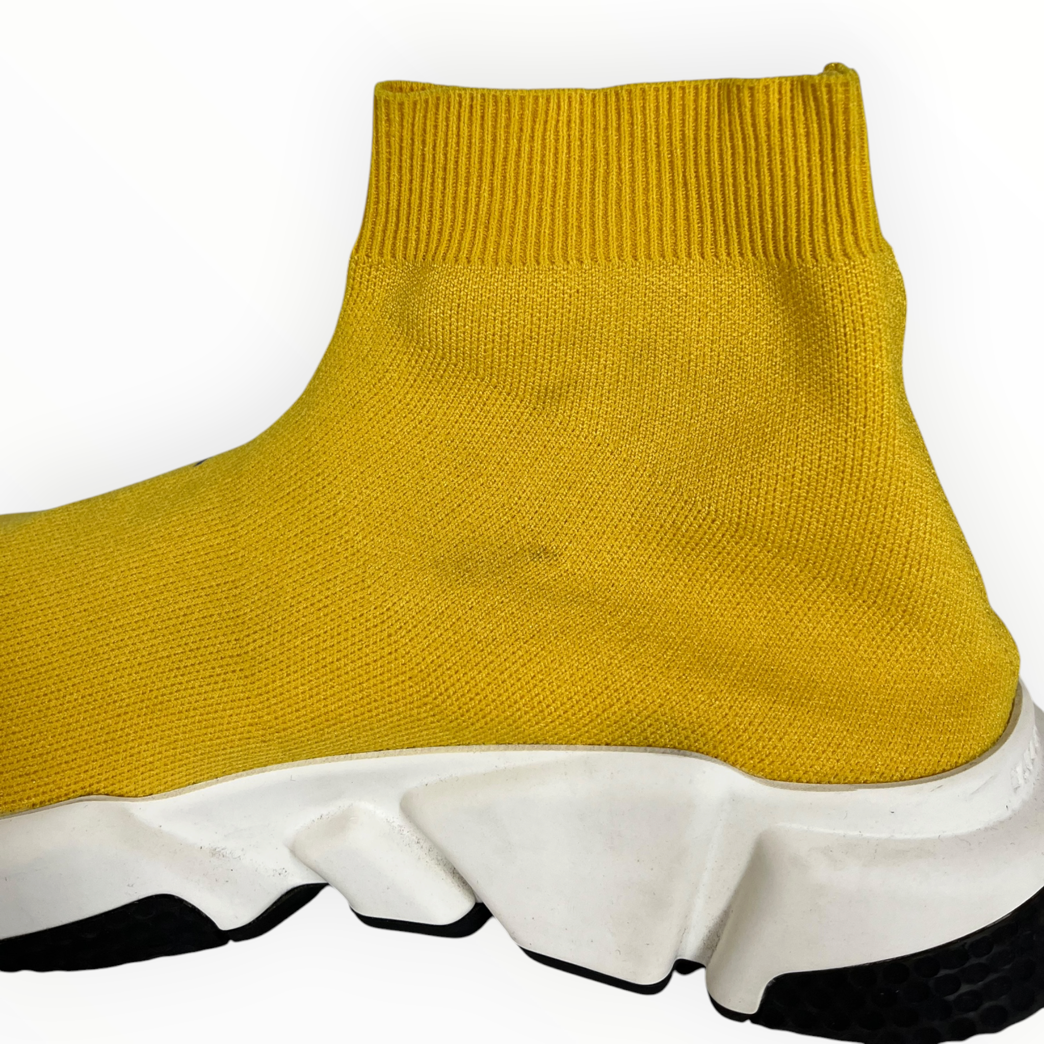 BALENCIAGA/Hi-Sneakers/EU 39/Cotton/YEL/SPEED TRAINER view 4
