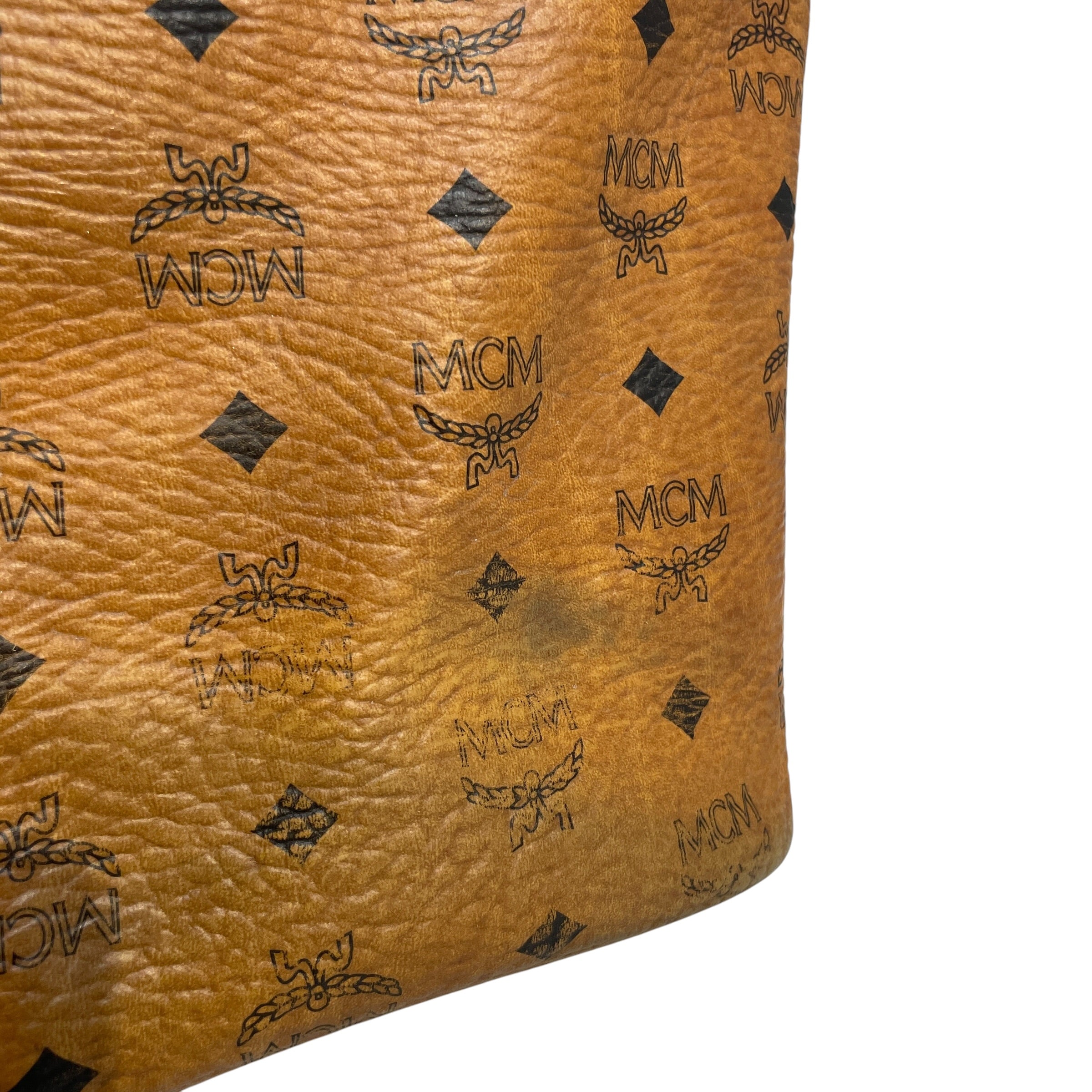 MCM/Bag/Monogram/Leather/CML/Visetos Cognac Liz Bag view 4