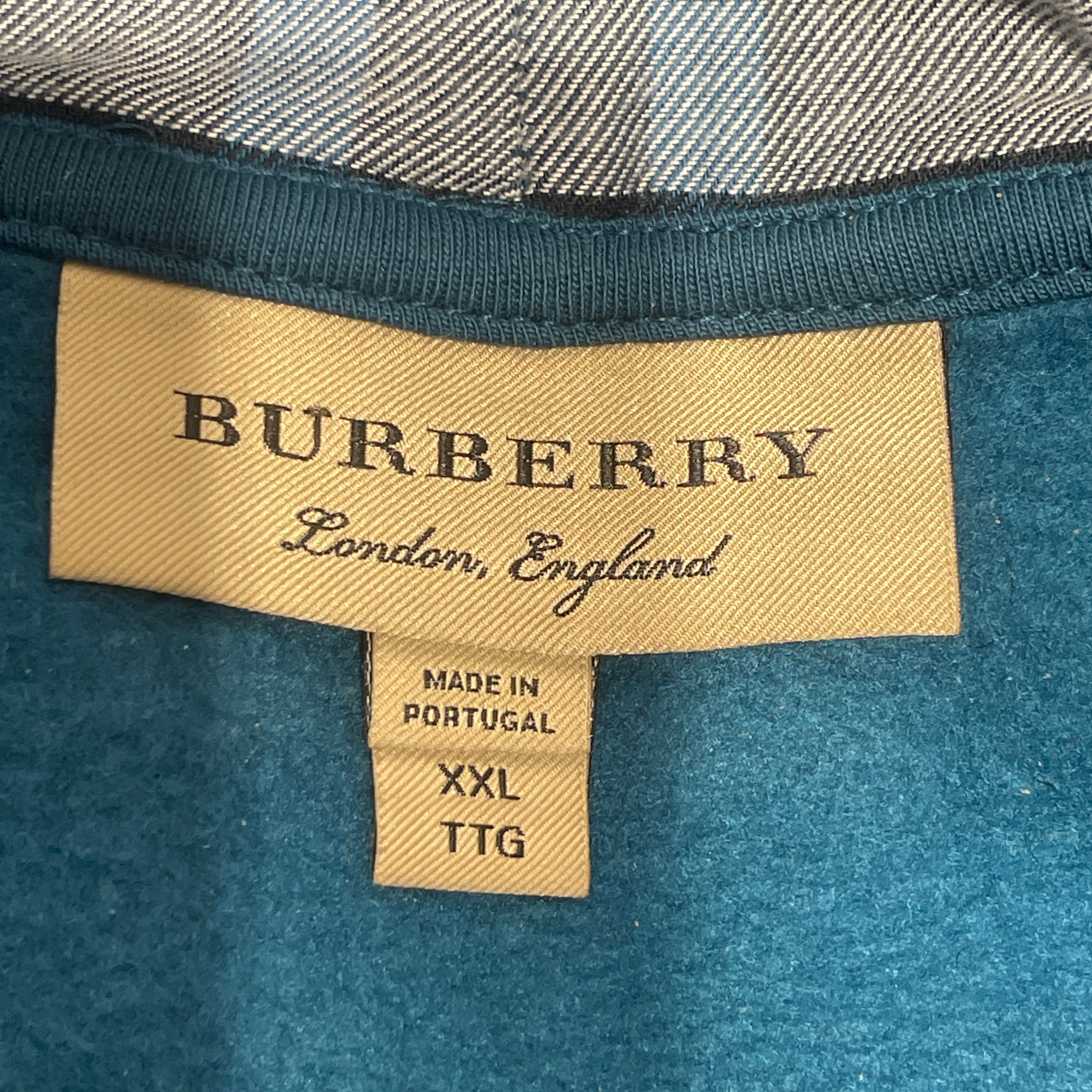 BURBERRY LONDON/Hoodie/Cotton/BLU/ view 3