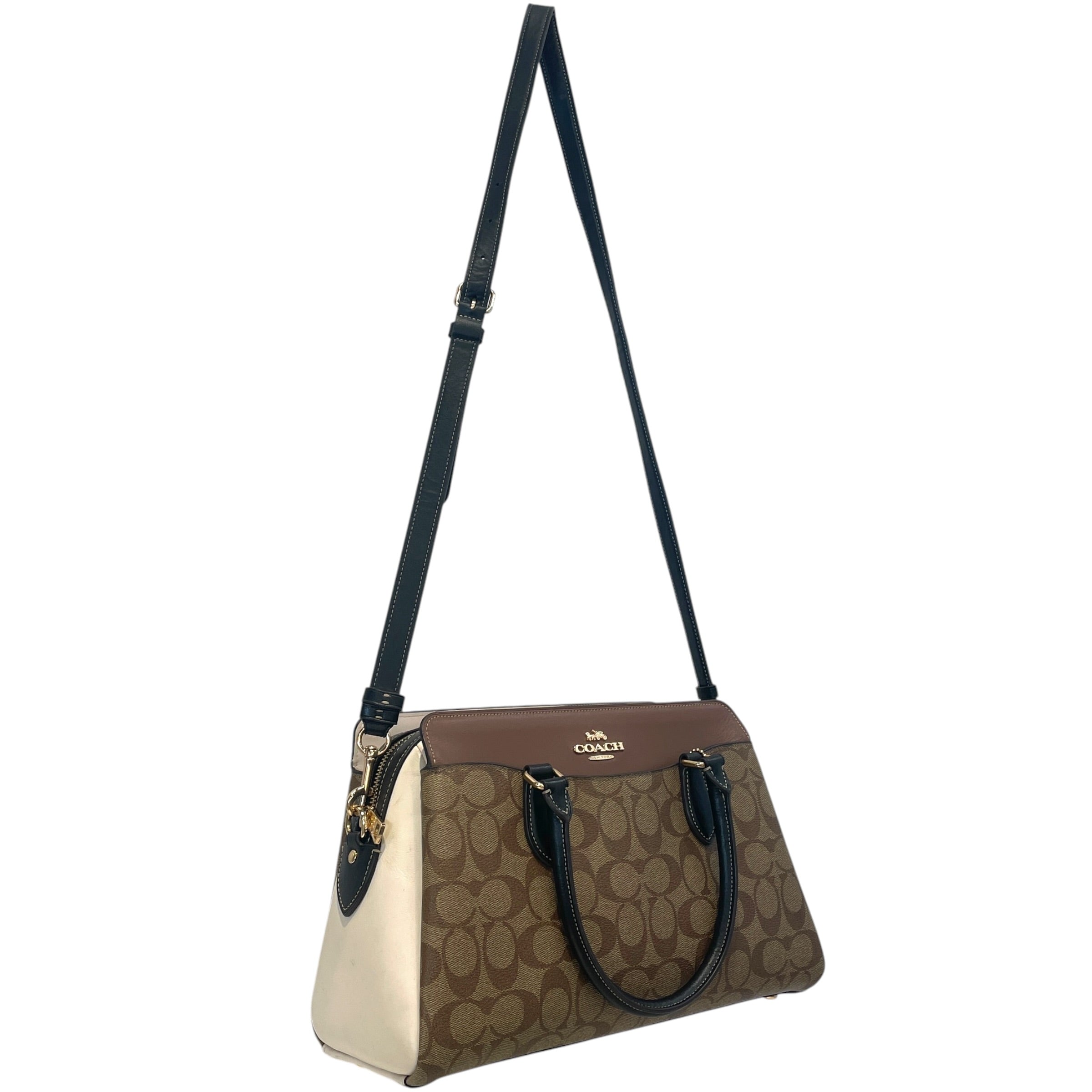 COACH/Cross Body Bag/Monogram/BRW/ view 6