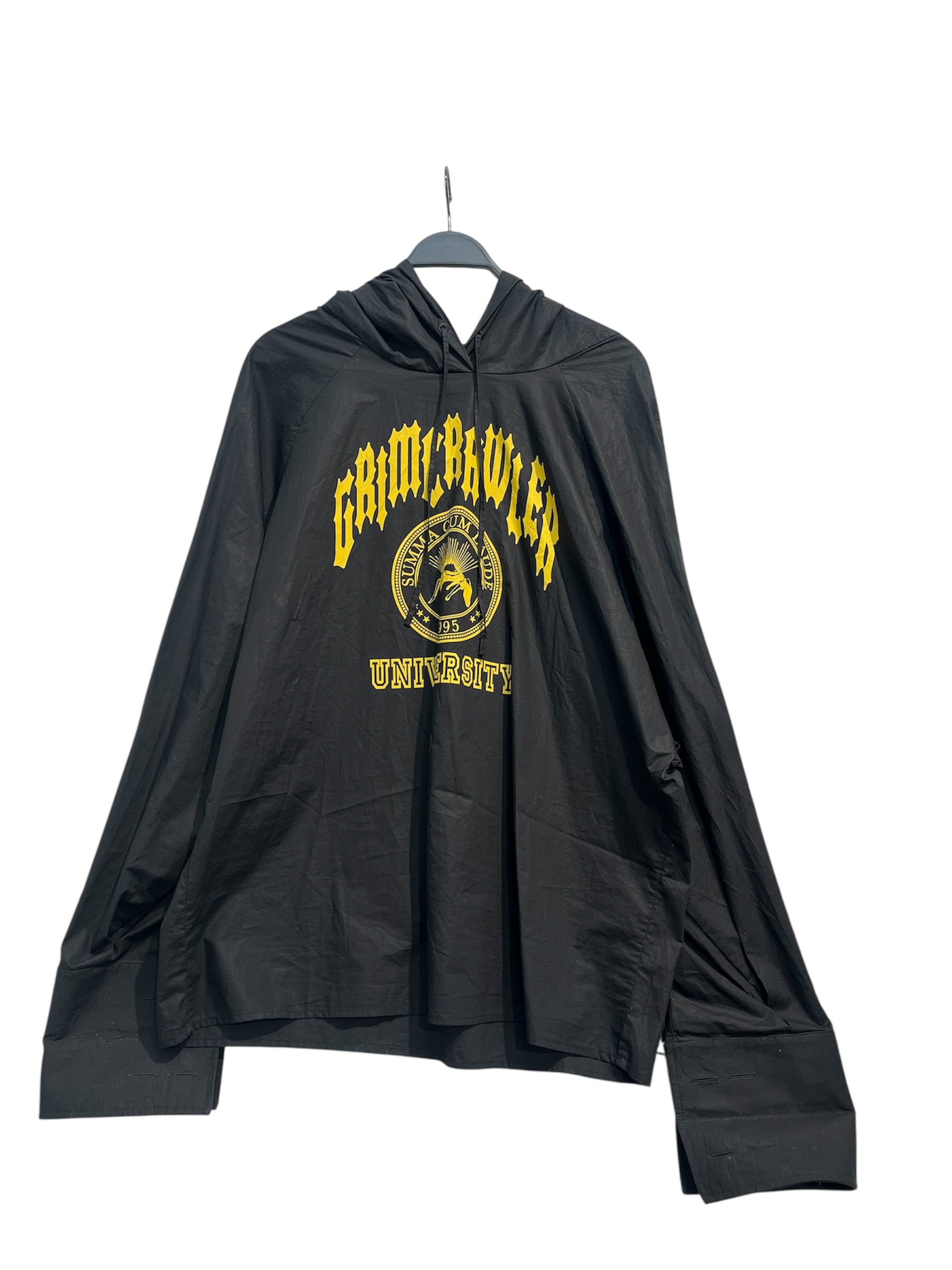 RAF SIMONS/Hoodie/M/Graphic/Cotton/BLK/GRIMCRAWLER view 1