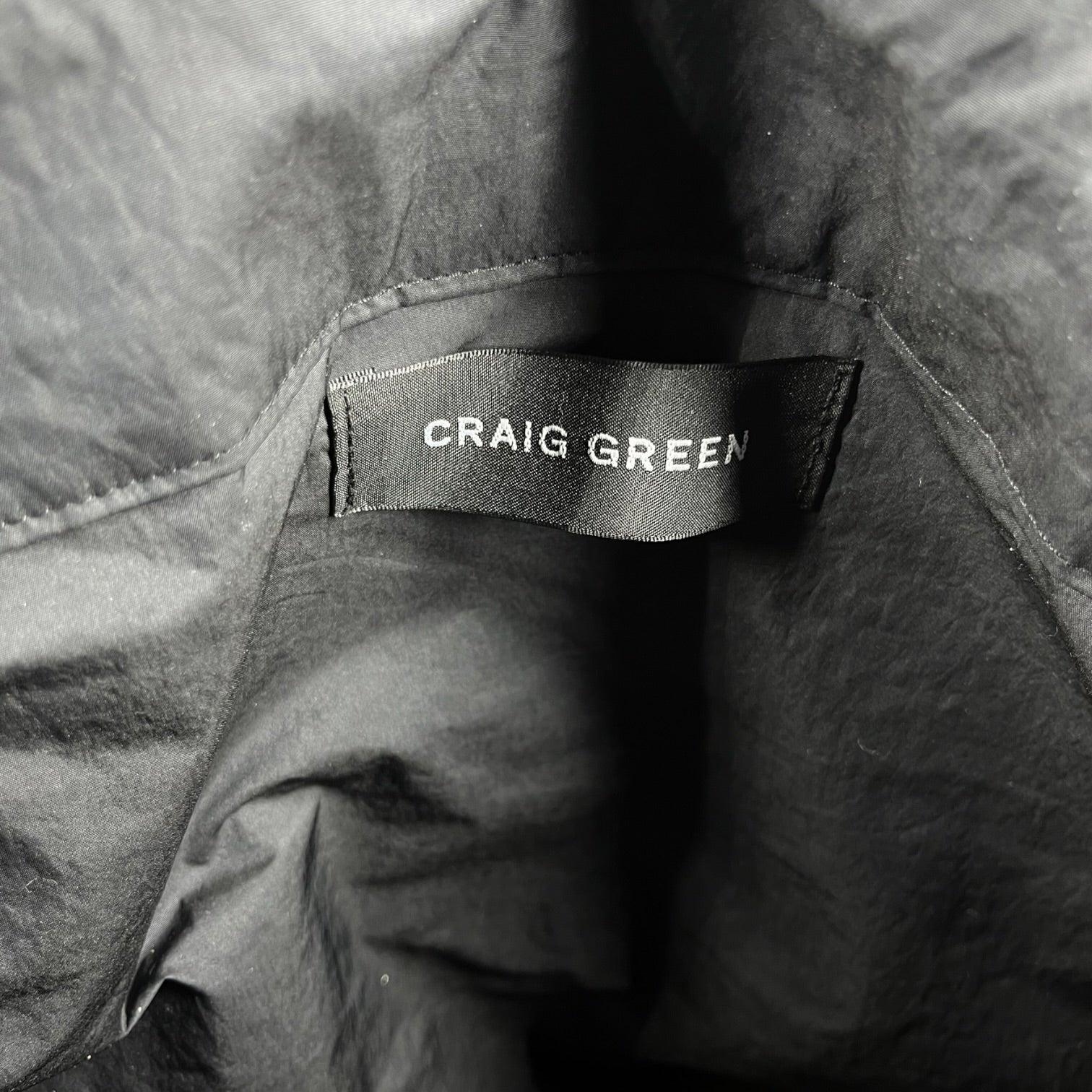 CRAIG GREEN/Cross Body Bag/Nylon/BLK/M MAIN FOLD BAG view 4