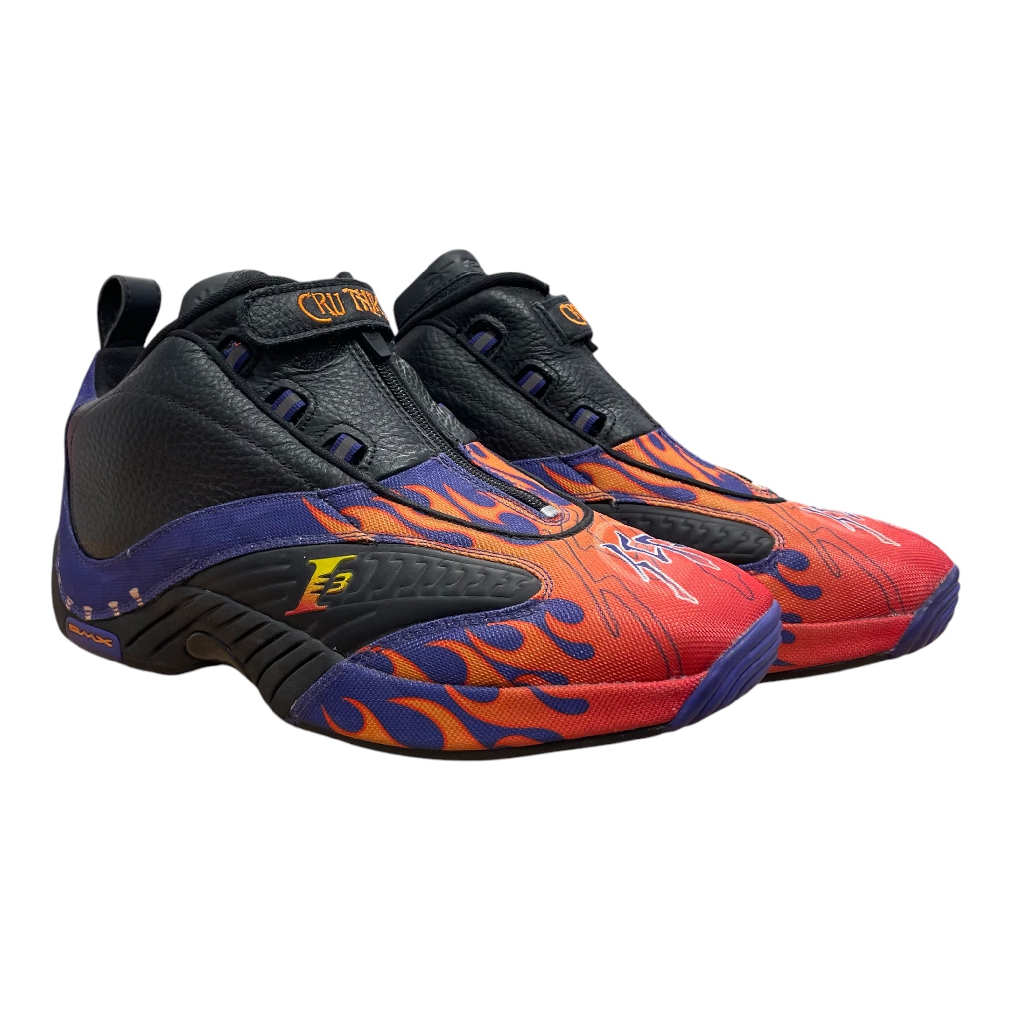 Reebok/Hi-Sneakers/US 10/Graphic/MLT/hot rod view 1