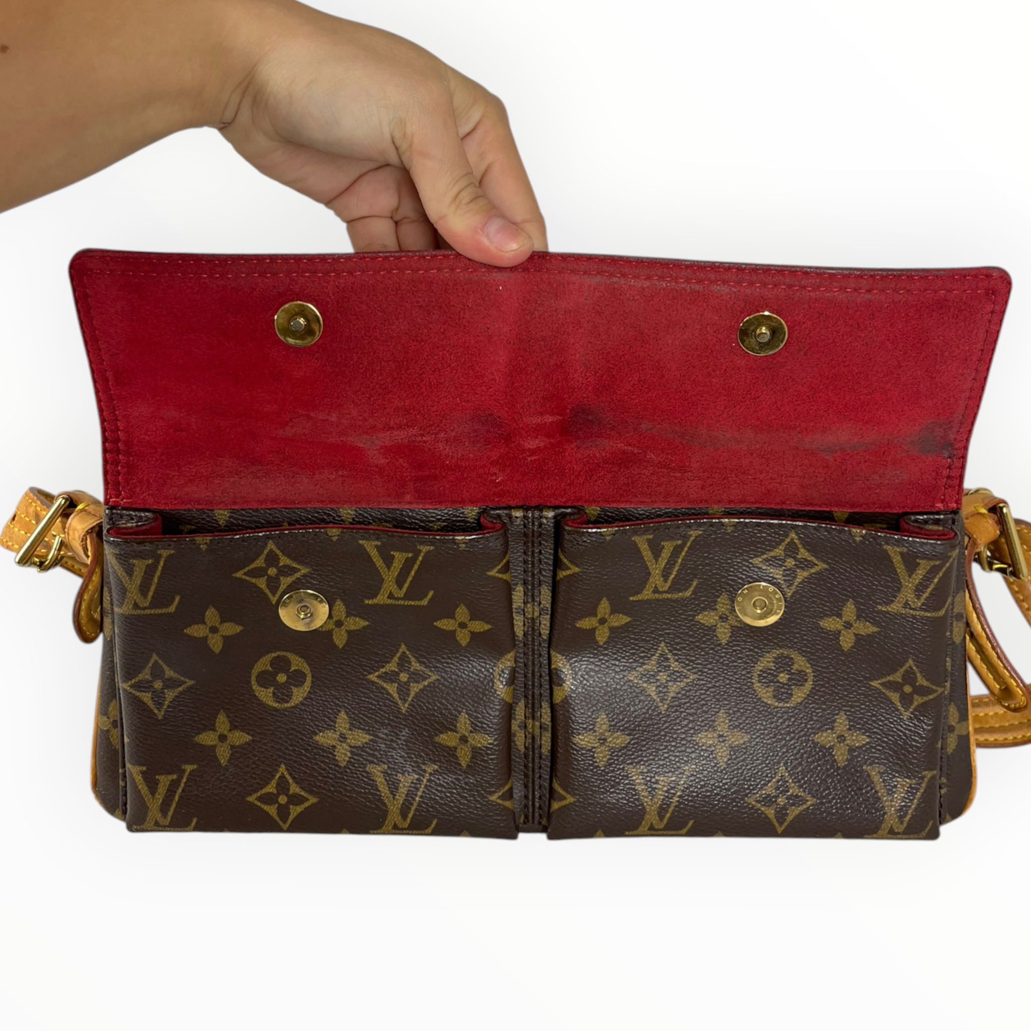 LOUIS VUITTON/Bag/Monogram/Leather/BRW/Viva Cite MM view 7