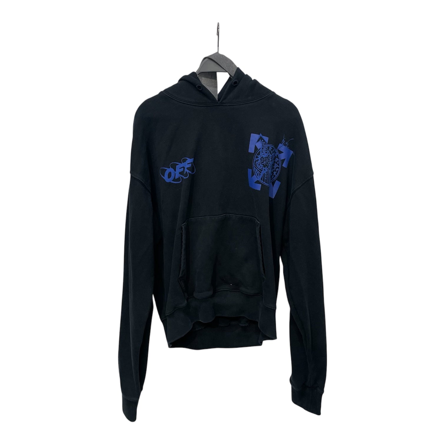 OFF-WHITE/Hoodie/S/Graphic/Cotton/BLK/wizard 2013 view 1