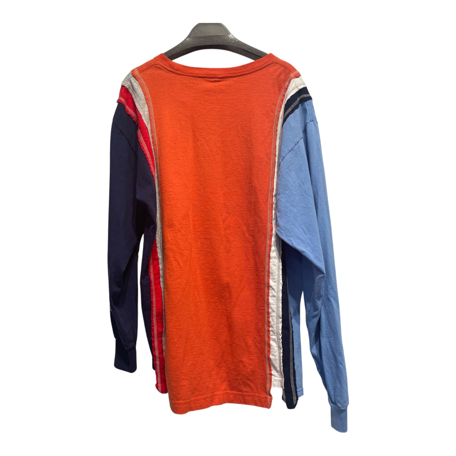 Needles/LS T-Shirt/L/Cotton/ORN/Graphic/HILFIGER REWORK view 2