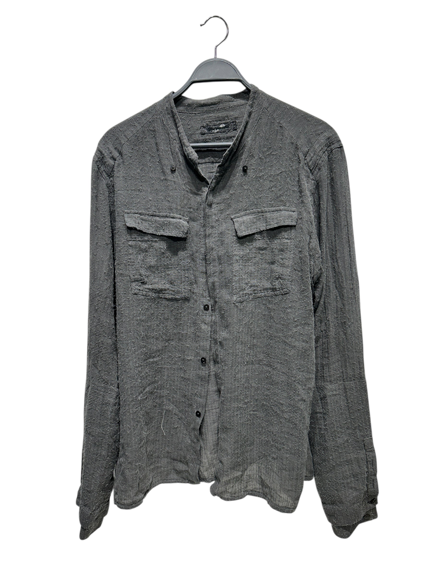 black merle/LS Shirt/L/Cotton/GRY/endo grey field shirt view 1