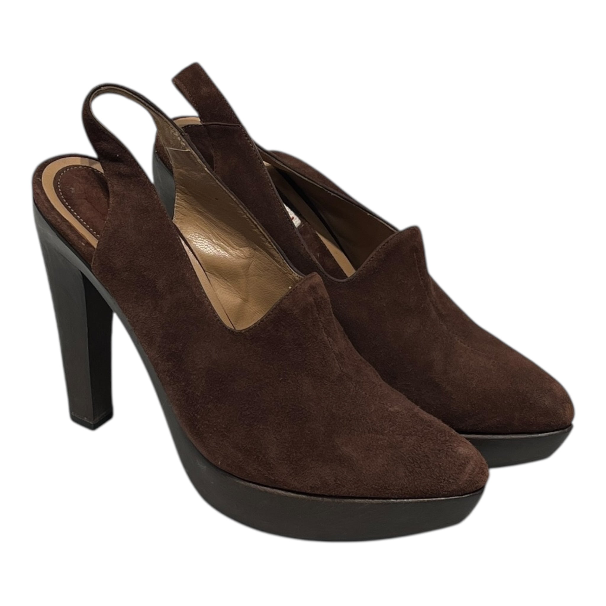 MARNI/Heels/US 7/Suede/BRW/ view 1