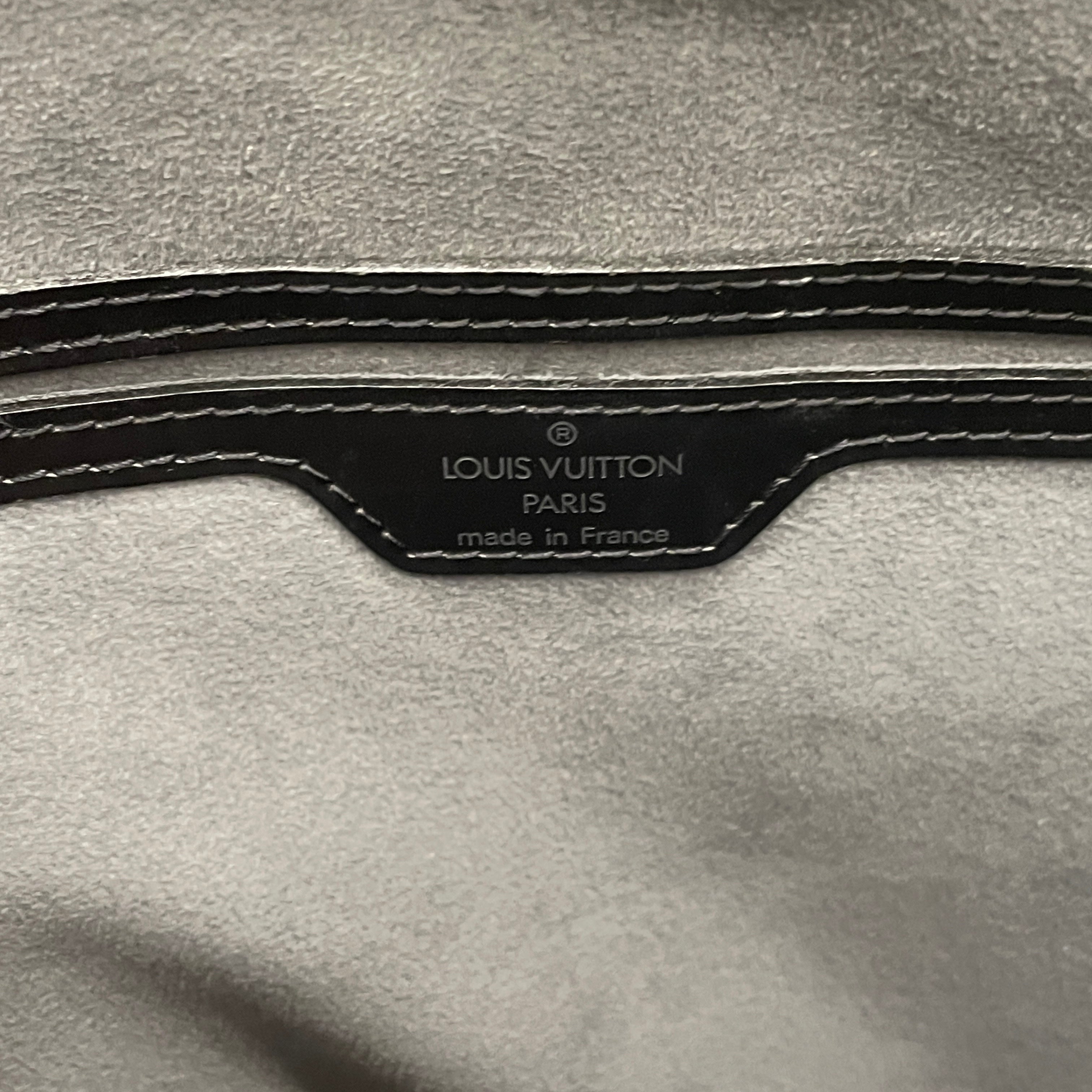 LOUIS VUITTON/Backpack/Leather/BLK/EPI GOBELINS VTG view 6