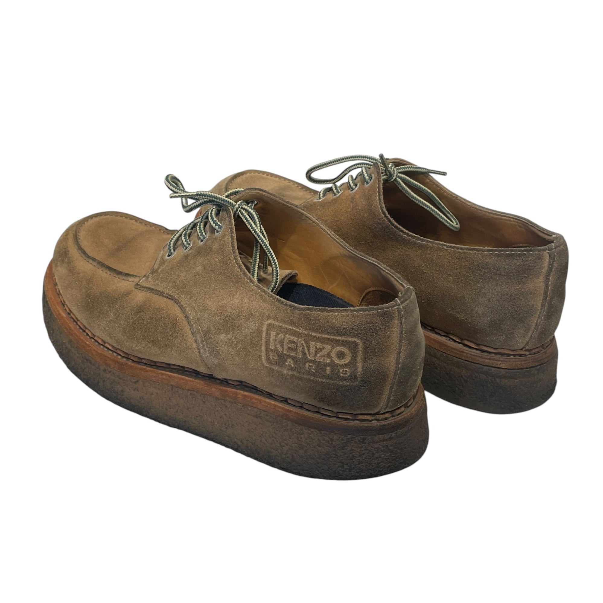 KENZO/Loafers/US 8/Suede/CML/Derby Shoes view 2