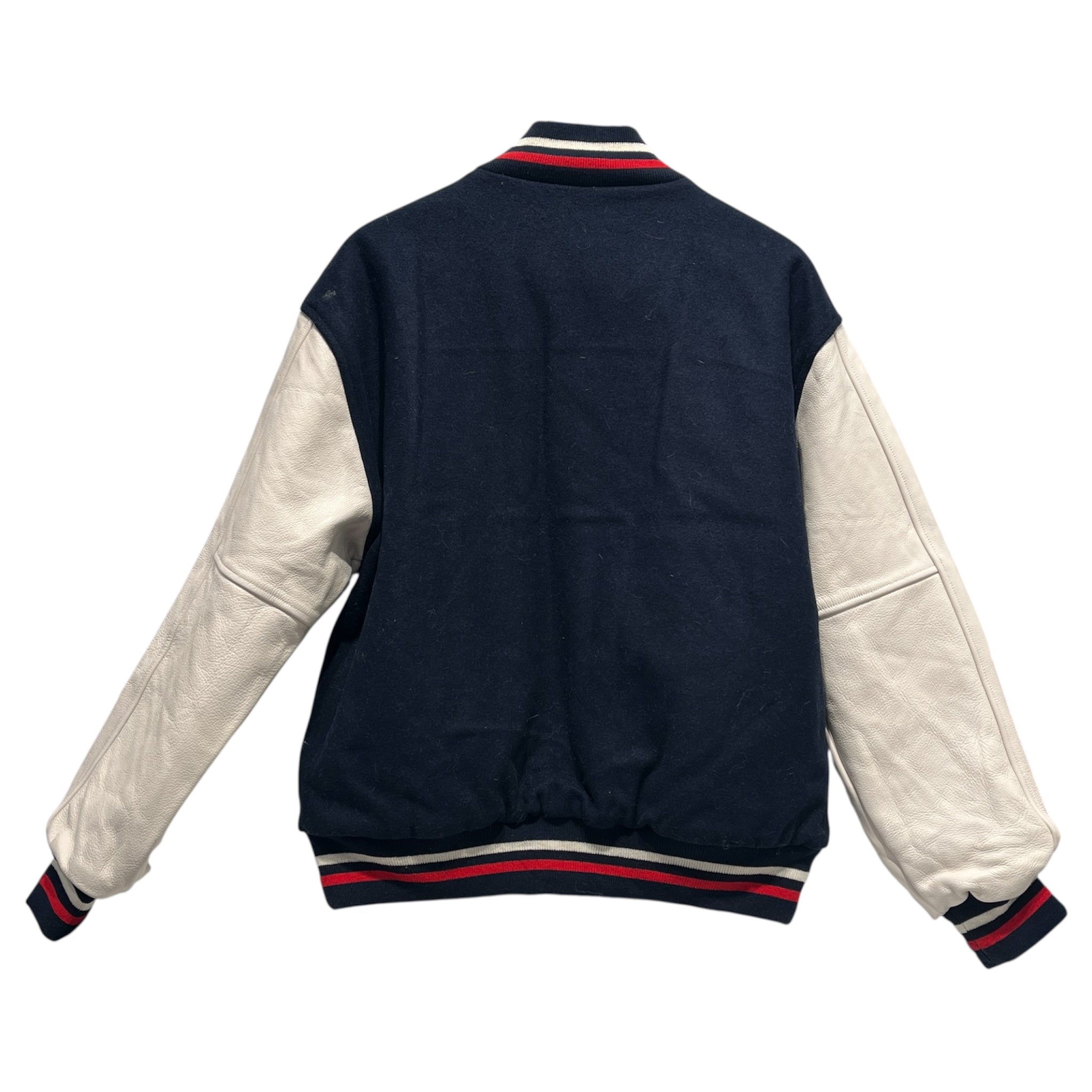 FUCT/Baseball Jkt/L/Wool/NVY/Graphic/Varsity Wool Letterman Jacket view 2