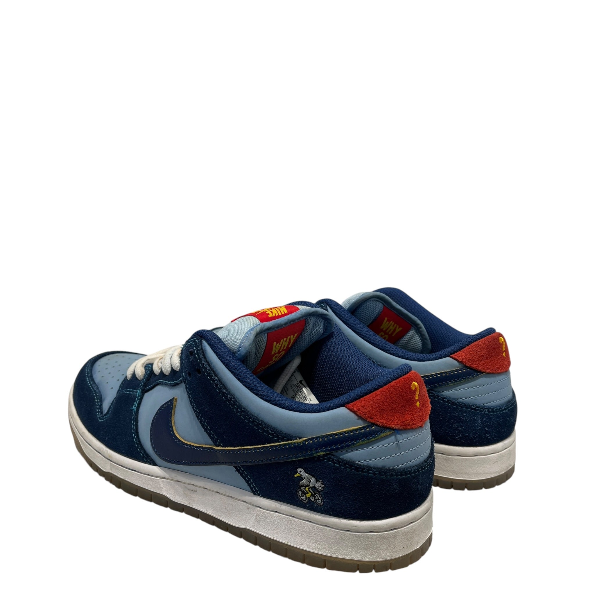 NIKE/Low-Sneakers/US 9/Suede/NVY/Why So Sad? view 2
