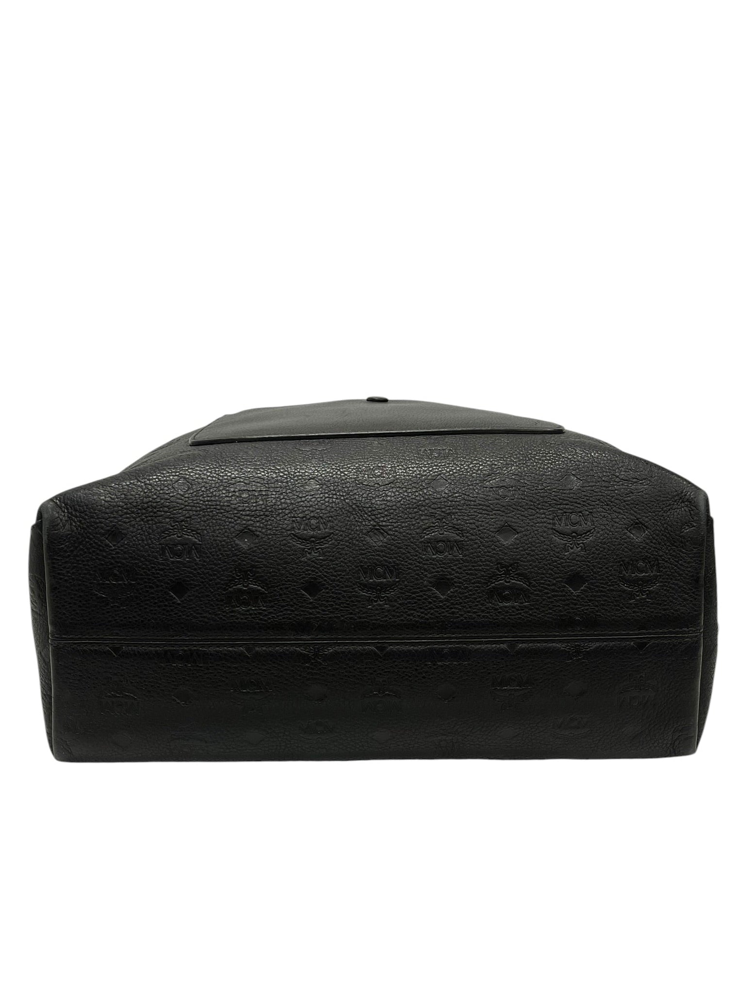 MCM/Cross Body Bag/Monogram/Leather/BLK/Klara Hobo view 3