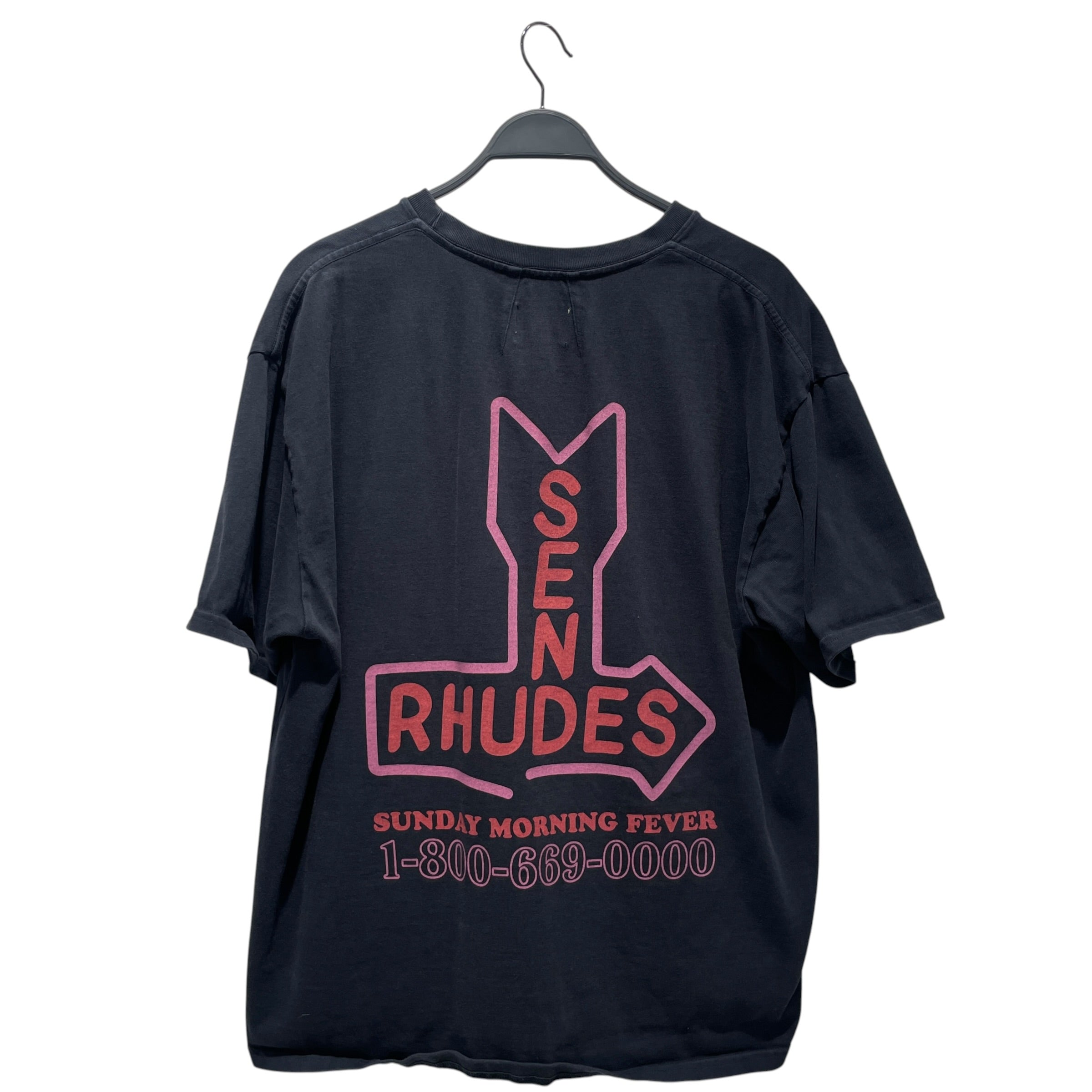 RHUDE/T-Shirt/XL/Cotton/BLK/SEND  RHUDES view 2