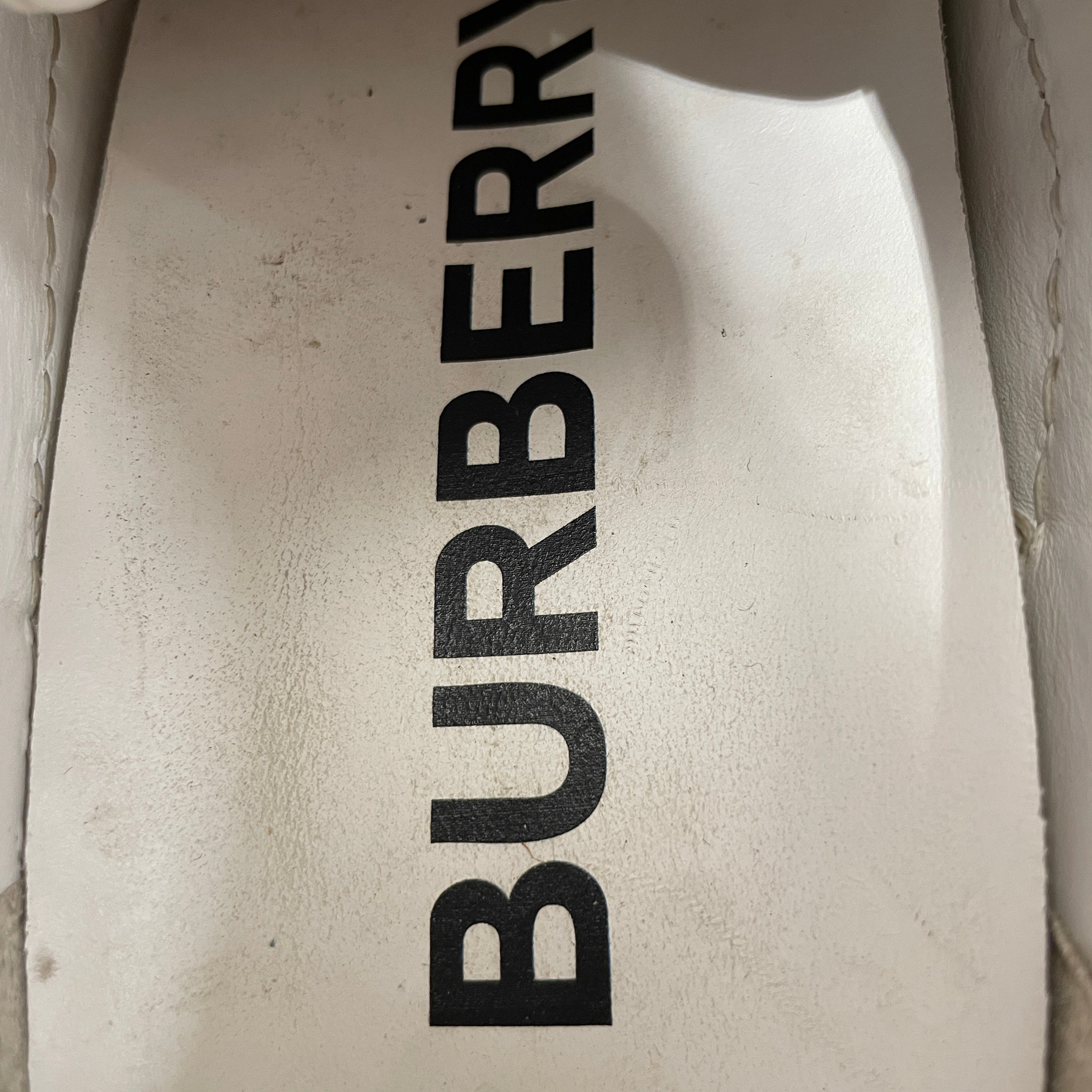 BURBERRY LONDON/Low-Sneakers/US 10/Acrylic/BLK/vintage cotton check view 3