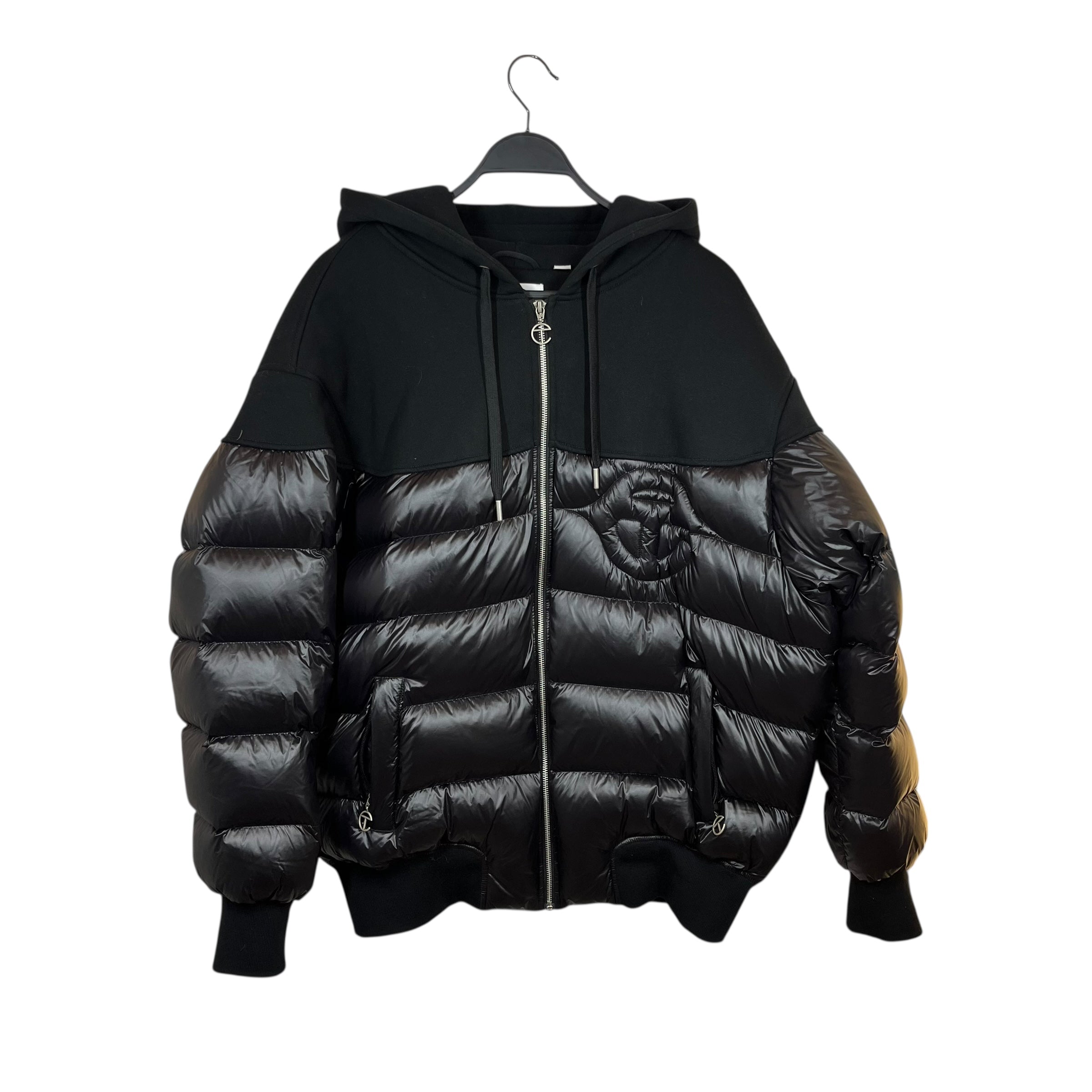 Telfar/Puffer Jkt/M/Nylon/BLK/nylon/cotton view 1